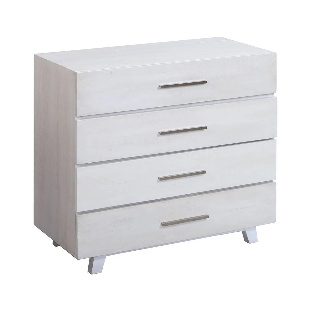 42 inch 4-Drawer Chest-Antique White Finish Bailey Street Home 2499-Bel-4347420
