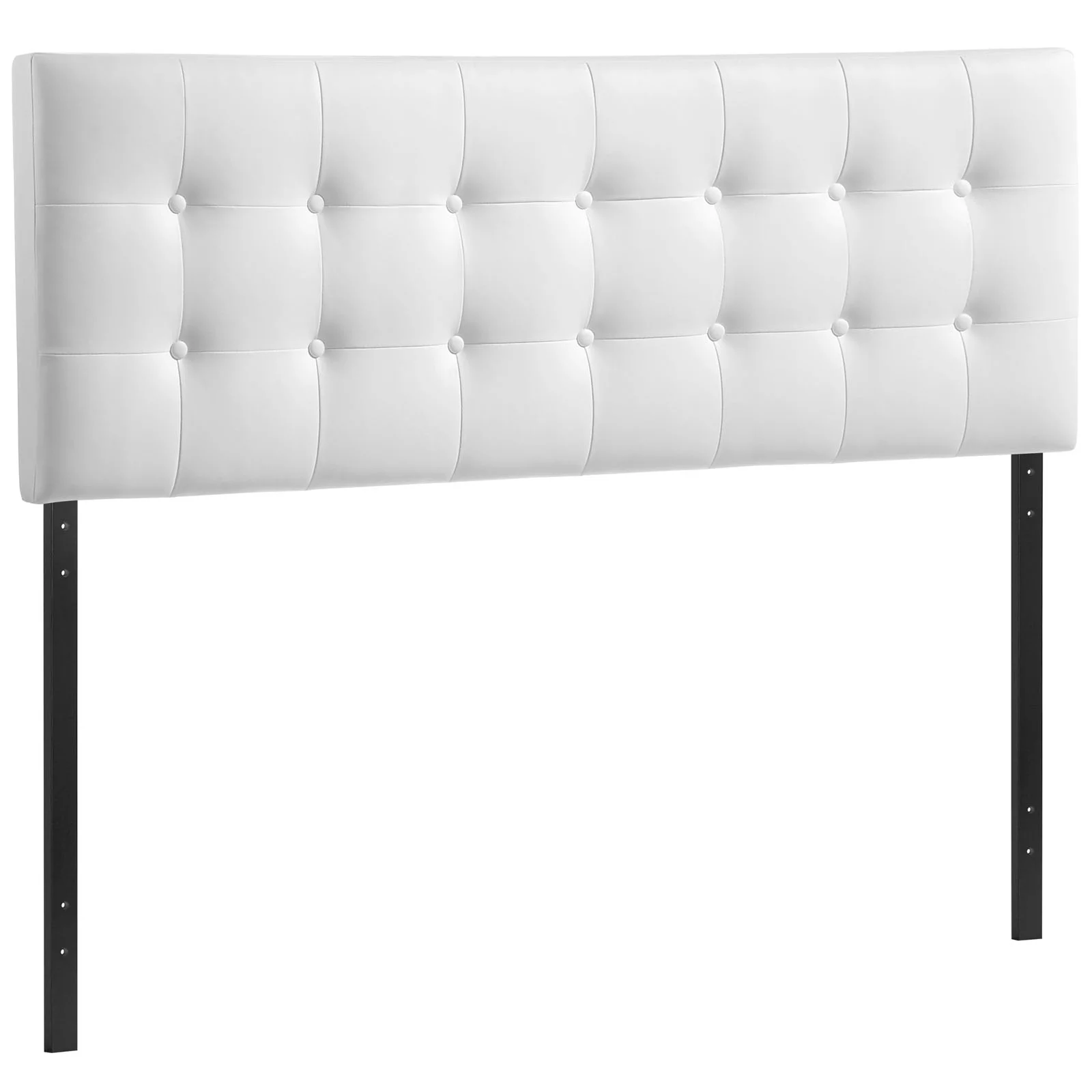 Modway Emily Full Upholstered Vinyl Headboard in White