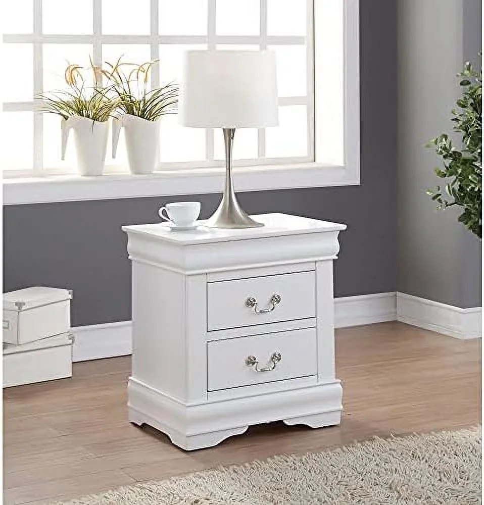 YZboomLife Nightstand with 2 Drawers Small Dresser Bedside Night Stand End Table with for Bedroom Living Room College Dorm No Assembly Required (Dark Gray)
