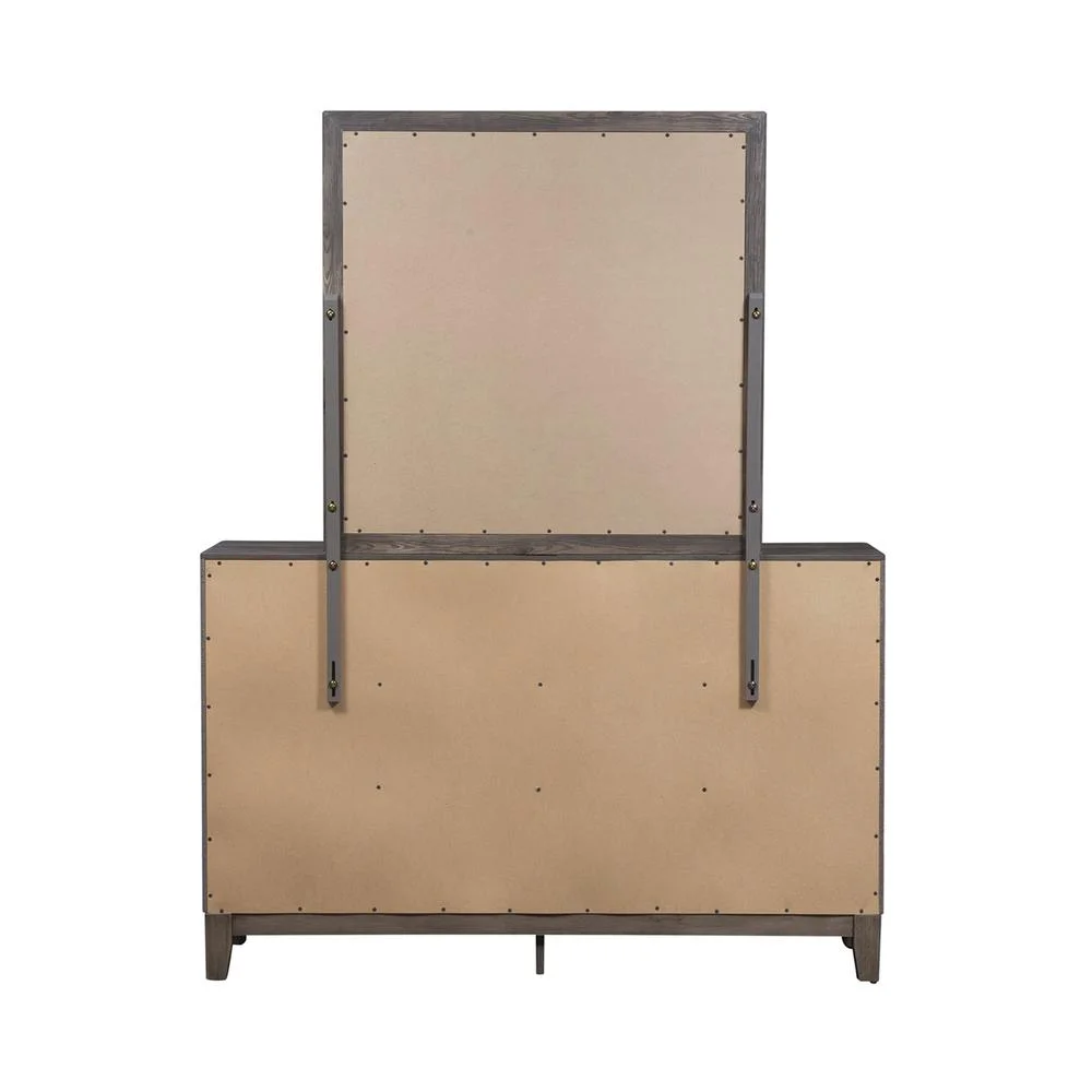 Ridgecrest Light Brown Dresser & Mirror