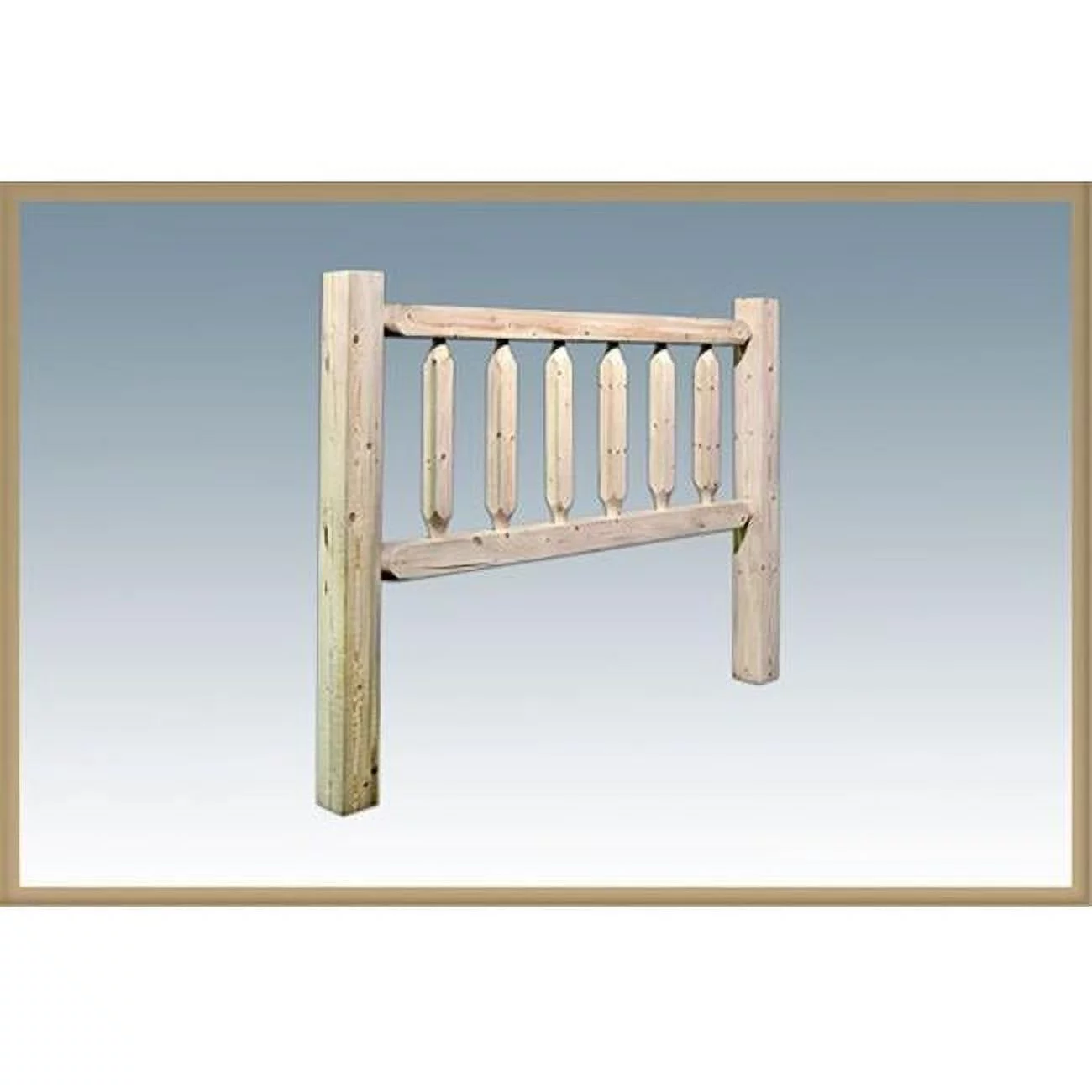 Montana Woodworks Homestead King Headboard - Varnished - King Size