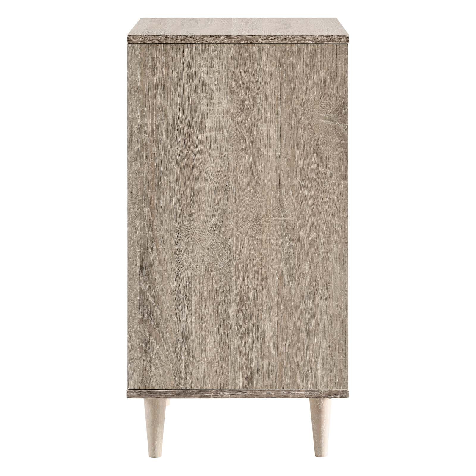 Modway Vespera 3-Drawer Chest in Oak White
