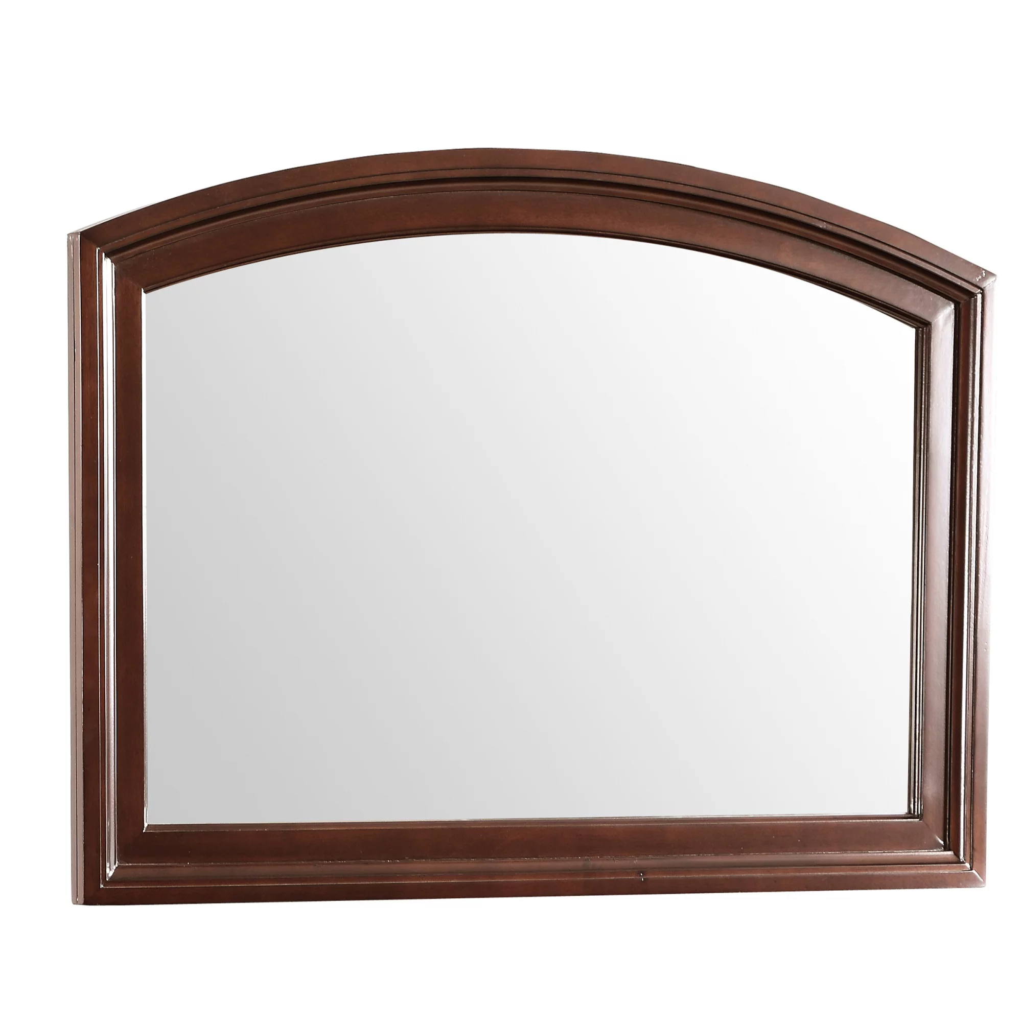 Passion Furniture Ashford 47 in. x 34 in. Modern Arch Framed Dresser Mirror