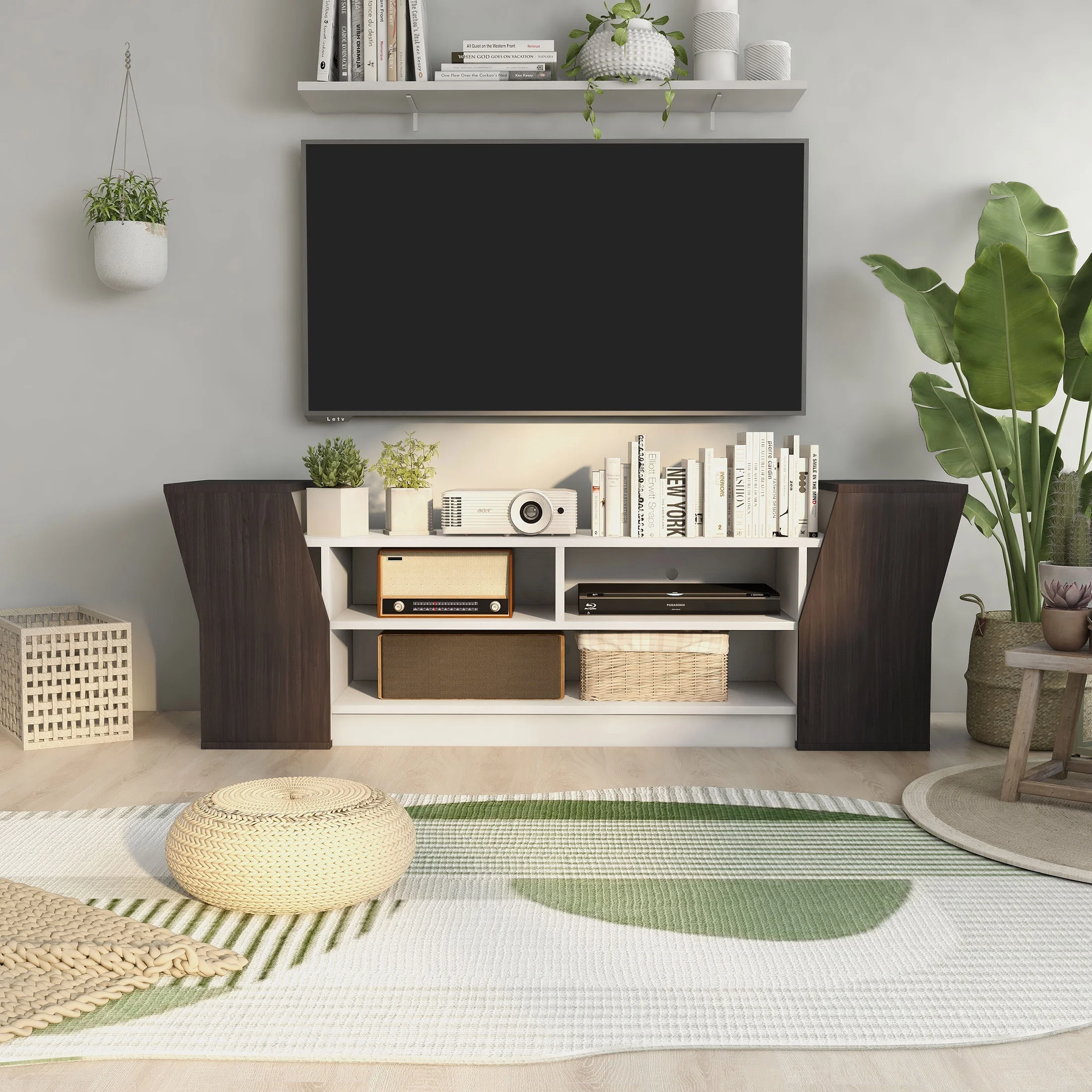 Furniture of America Cordea TV Stand for TVs up to 48