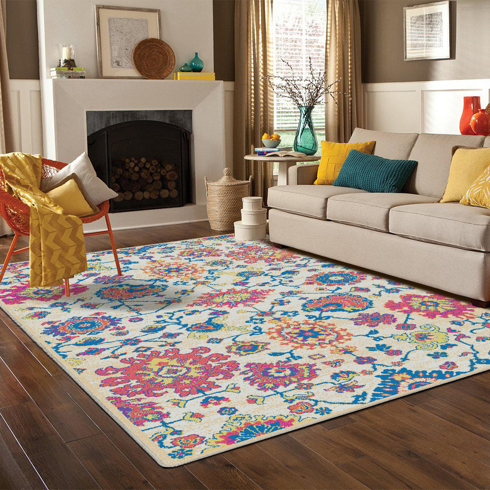 AIRGUGU 5X7 Rug Living Room Light Luxury High Sense Large Area Sofa Coffee Table Cushion Home Full Spread Bedroom Bed Blanket