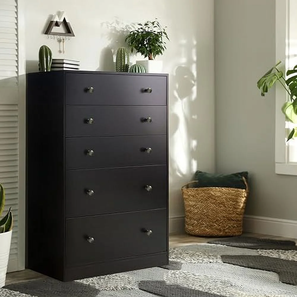 RUNFAYBIU 6 Drawer Dresser 56" Long Dresser for Bedroom White Bedroom Dresser with Legs Anti-Tip Design for Entryway Living Room