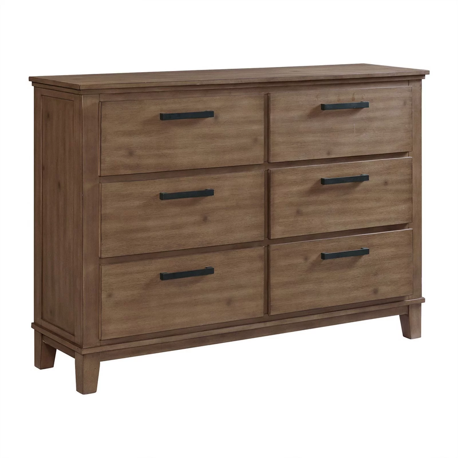 Picket House Furnishings Jaxon 6-Drawer Dresser in Grey