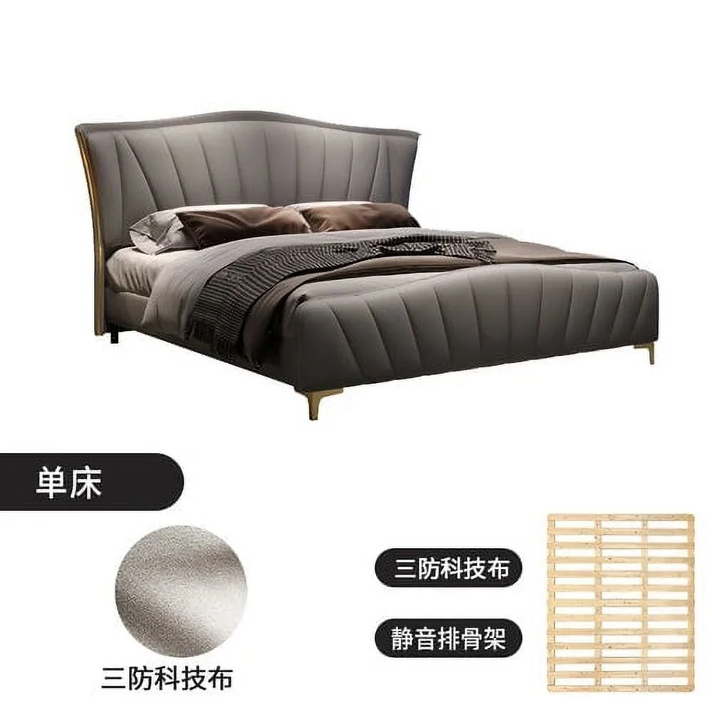 Luxury Bedroom Bed Quilts Aesthetic Modern Elastic Frame Double Beds Two Place Camas De Dormitorio Garden Furniture Sets