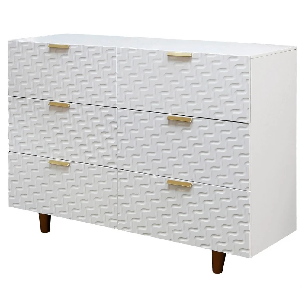 Stylecraft Home Collection - Dresser In Contemporary Style-35.8 Inches Tall and