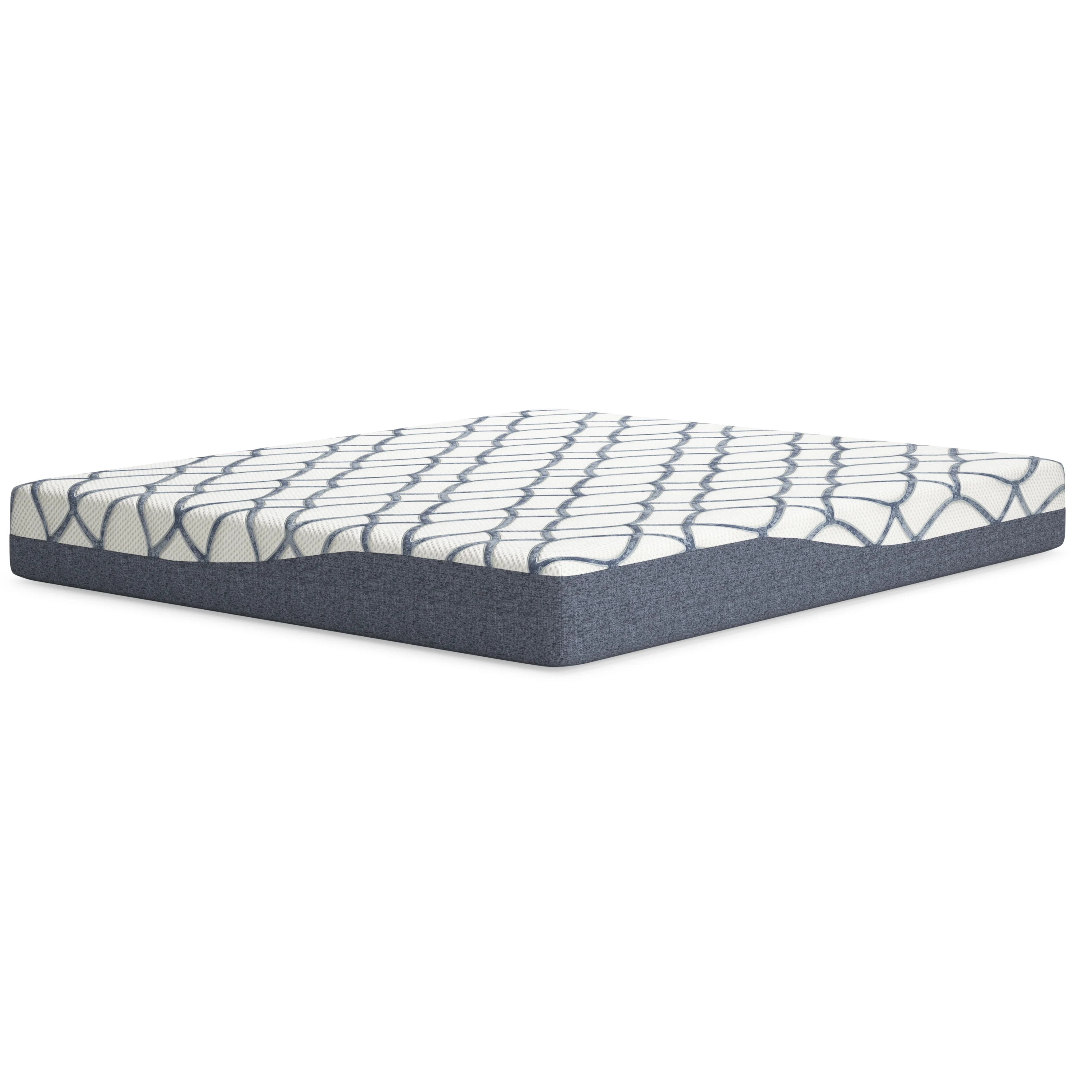 Signature Design by Ashley 10 Inch Chime Elite 2.0 California King Mattress White/Blue