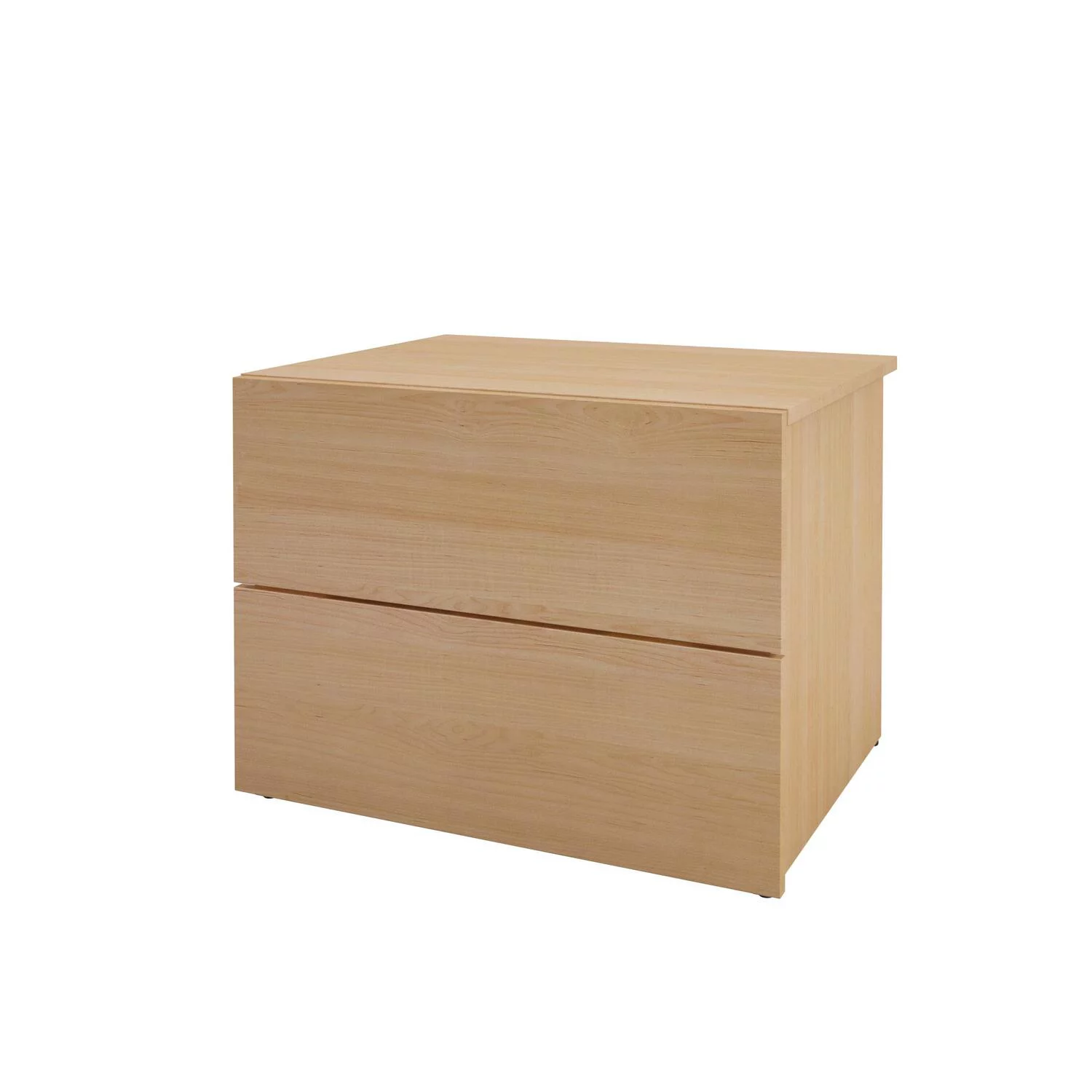 Nexera Kabane Queen Size Bedroom Bunddle - Natural Maple-Size:Queen