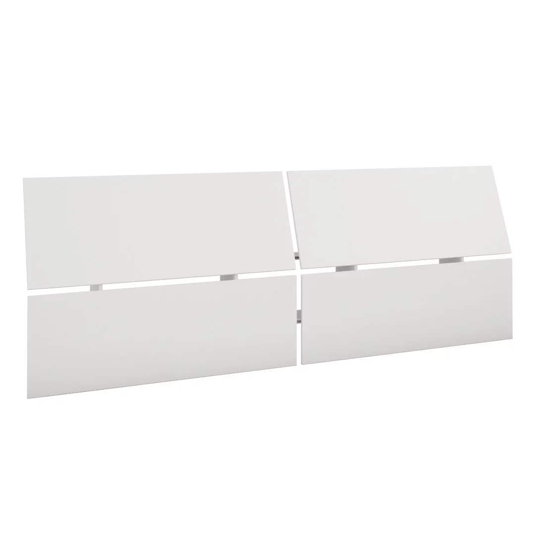 Arcadia 4 Piece Queen Size Bedroom Set Truffle & White