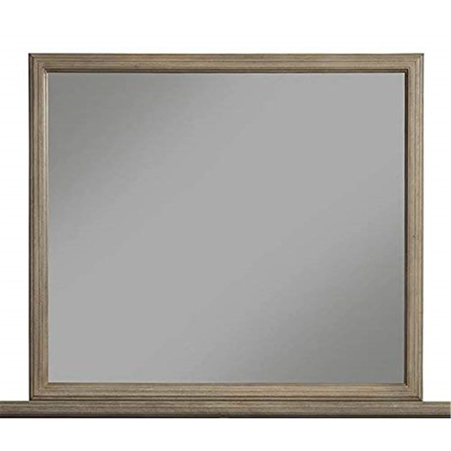 Alpine Furniture Camilla Mirror, Antique Grey