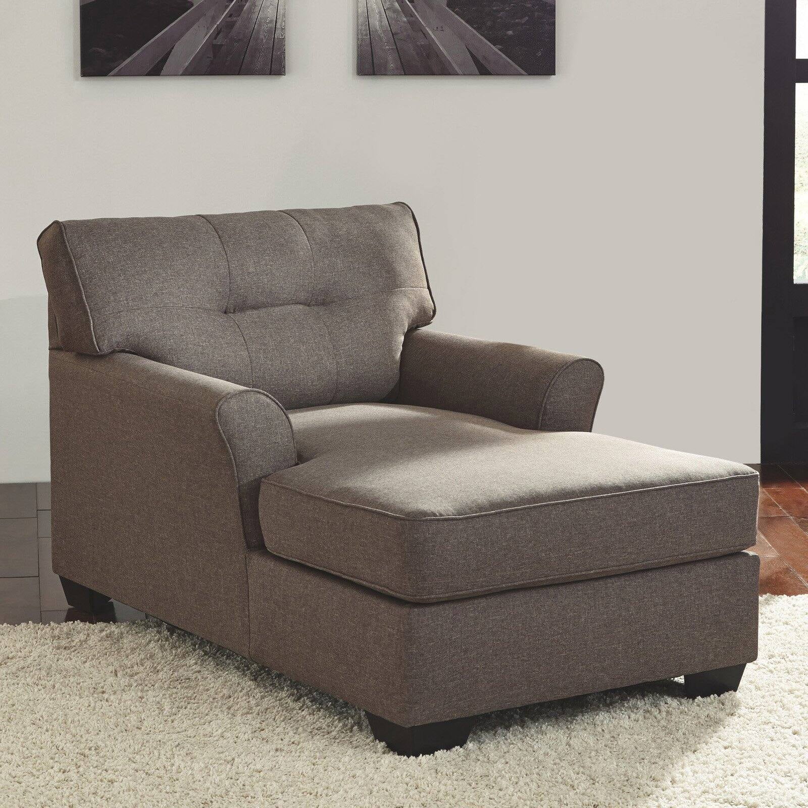 Ashley Furniture Tibbee Chaise in Slate