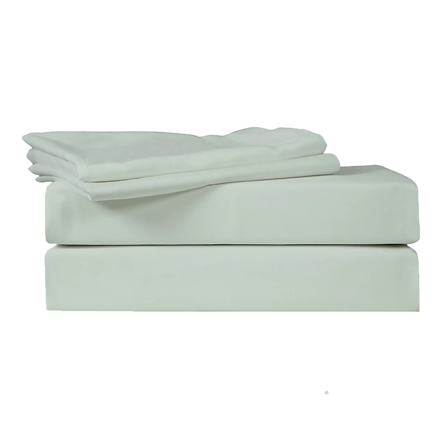 Just Linen 400 TC 100% Egyptian Cotton Sateen, 4 Piece King Sheet Set with Deep Pocketed Fitted Sheet