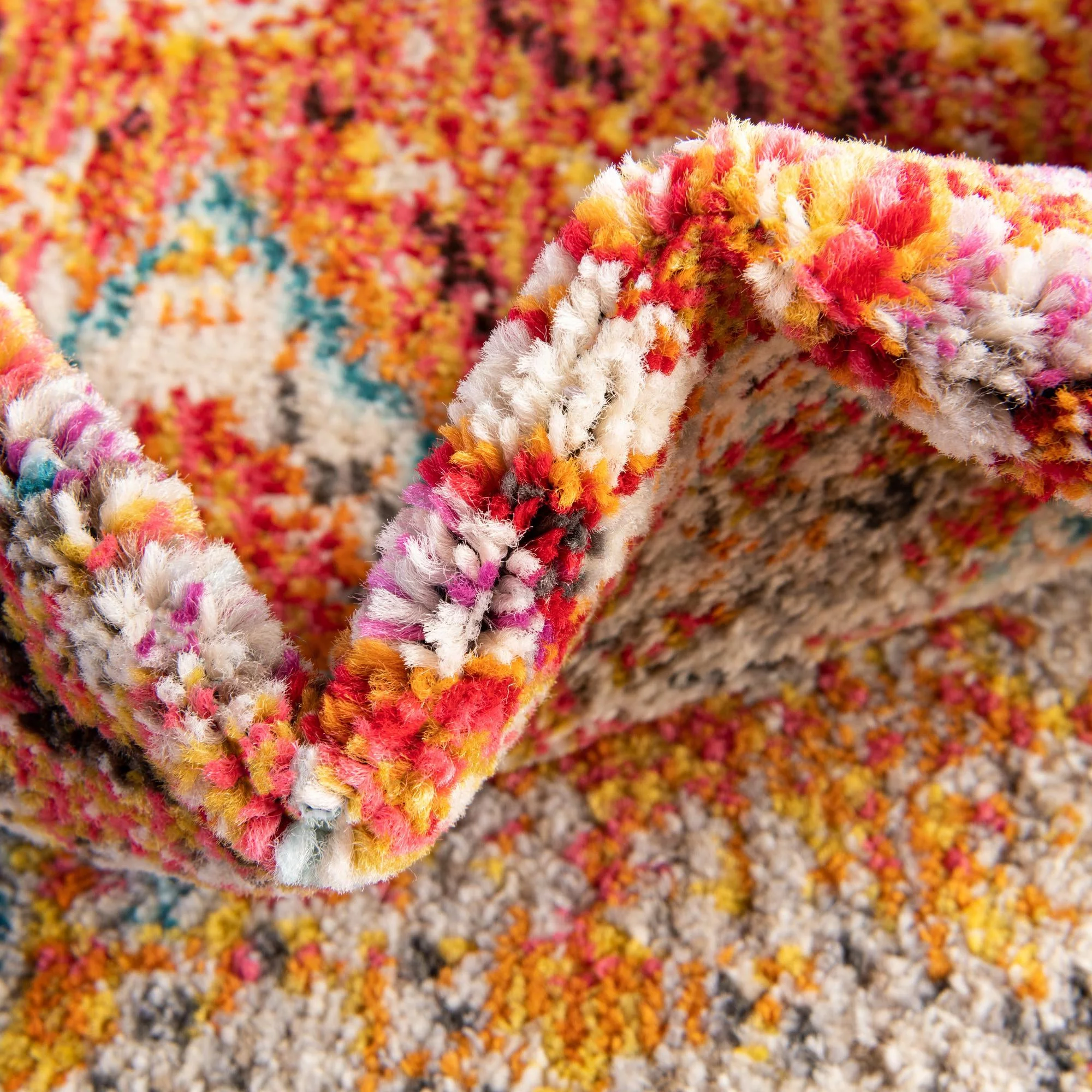 Unique Loom Monet Vita Rug Multi/Beige 9' x 12' 2