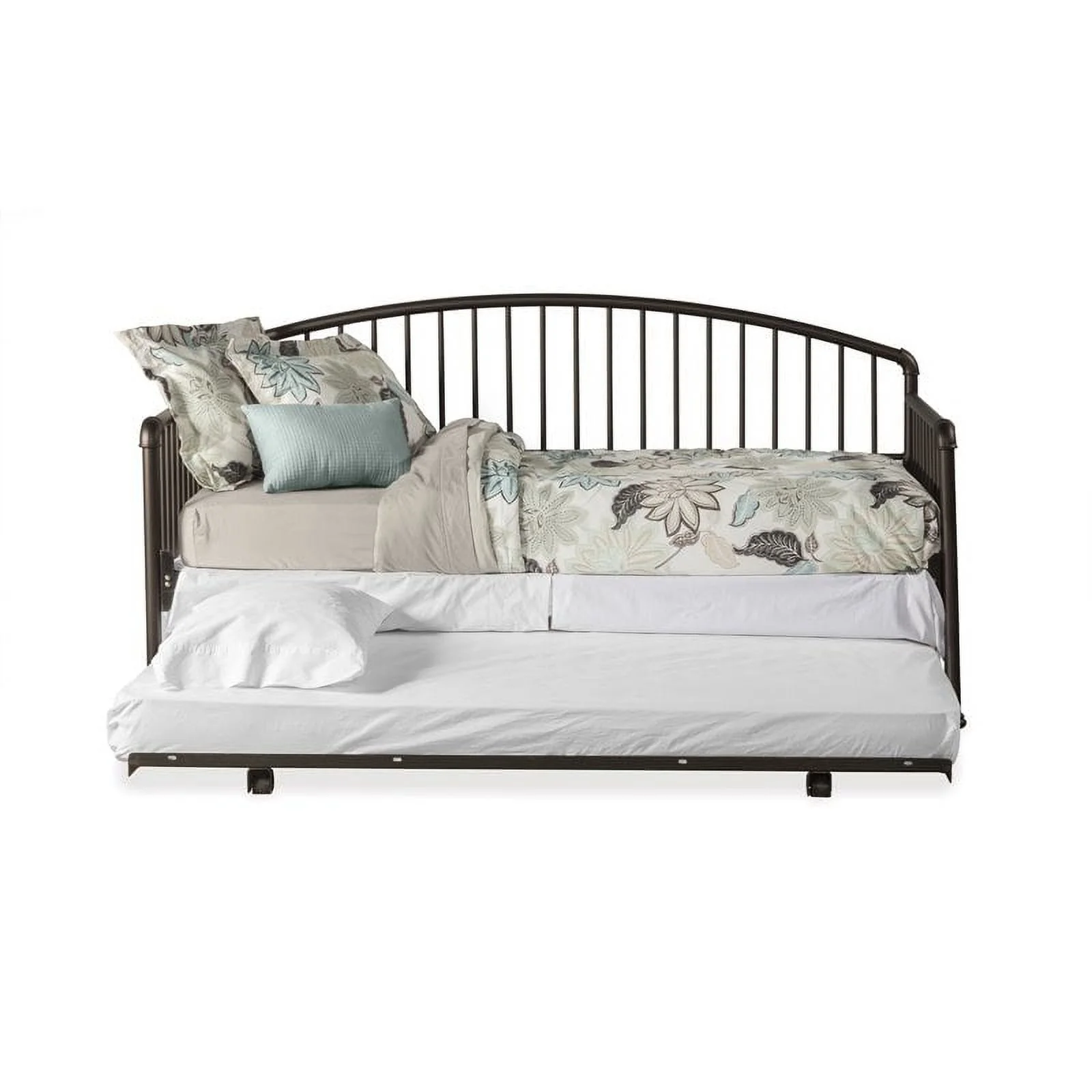 Bowery Hill Daybed Oiled Bronze - Suspension Deck and Trundle