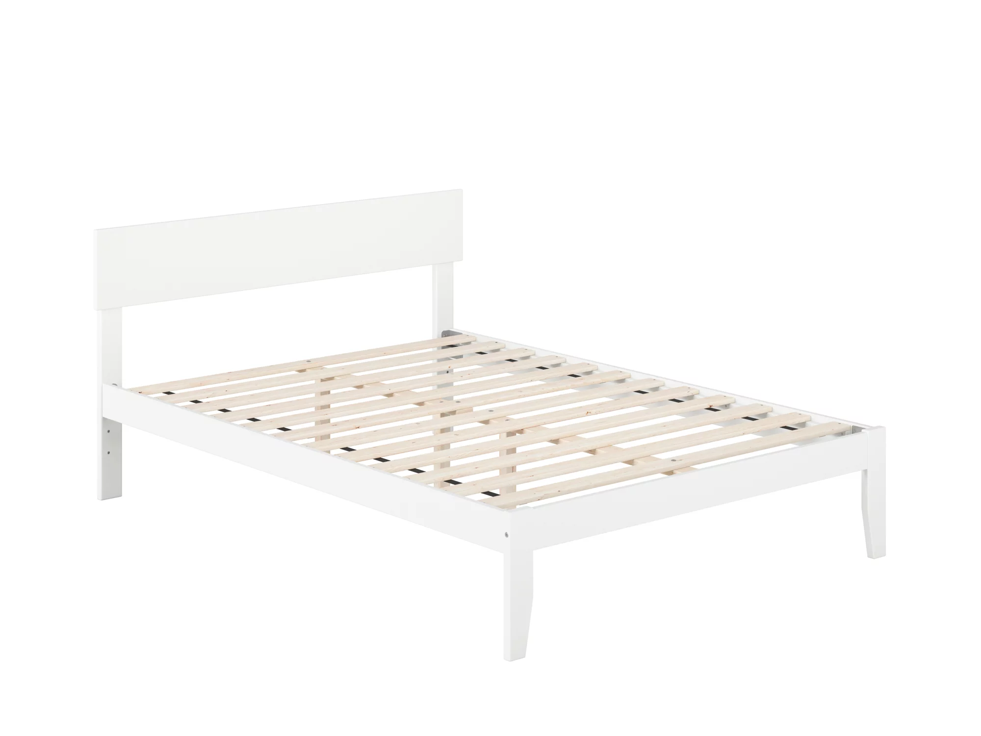 Boston Full Bed in White