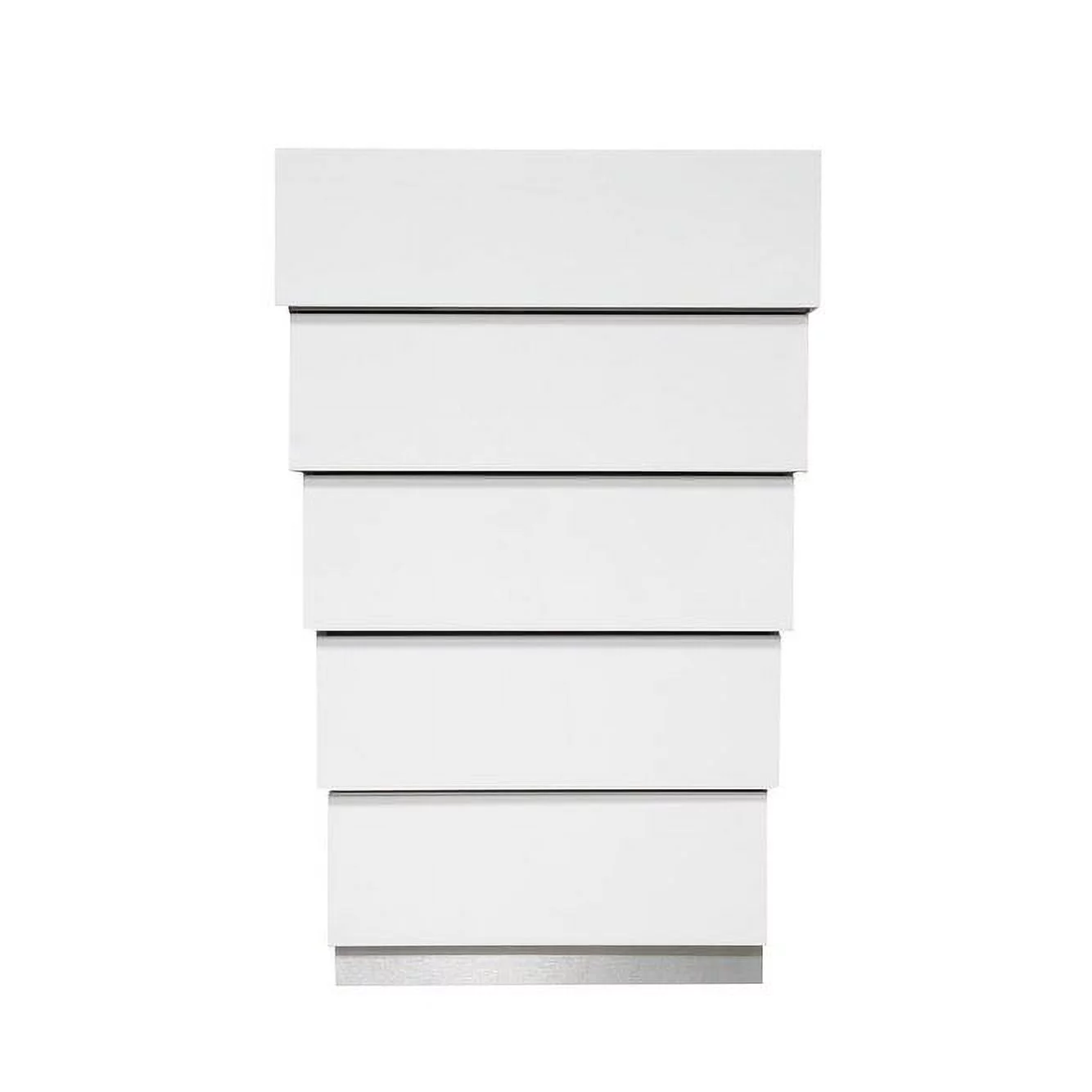 Best Master Furniture  White 5 Drawer Chest
