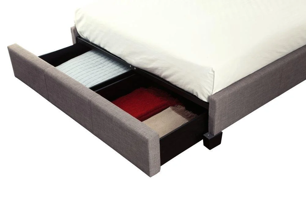Modus Geneva E King Royal Storage Bed in Dolphin