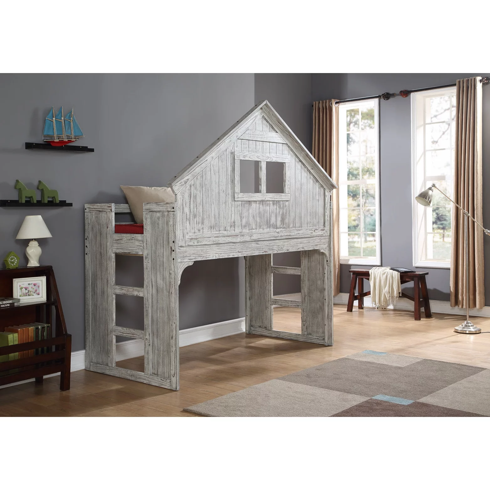 Pivot Direct PD-007D Club House Low Loft with Brushed Driftwood