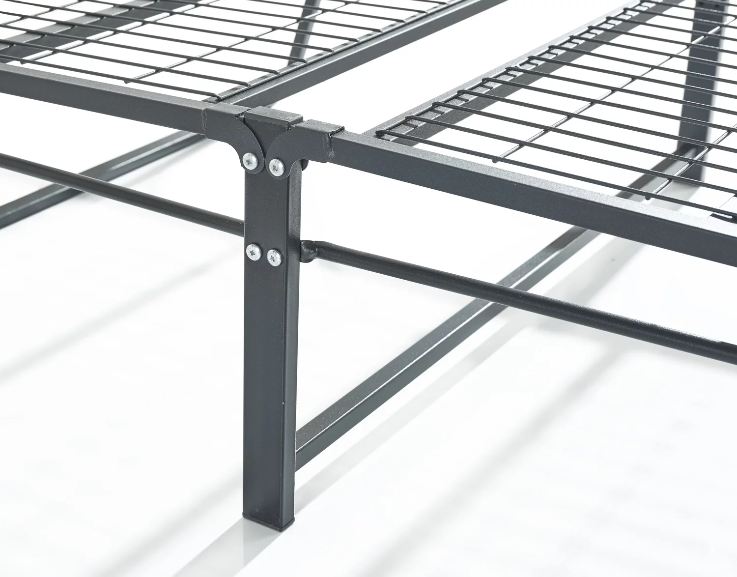 Elegant Metal Bed Frame Twin size, Easy to assemble Bed frame, Twin