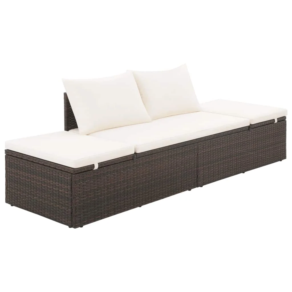 Andoer Garden Bed Brown 76.8