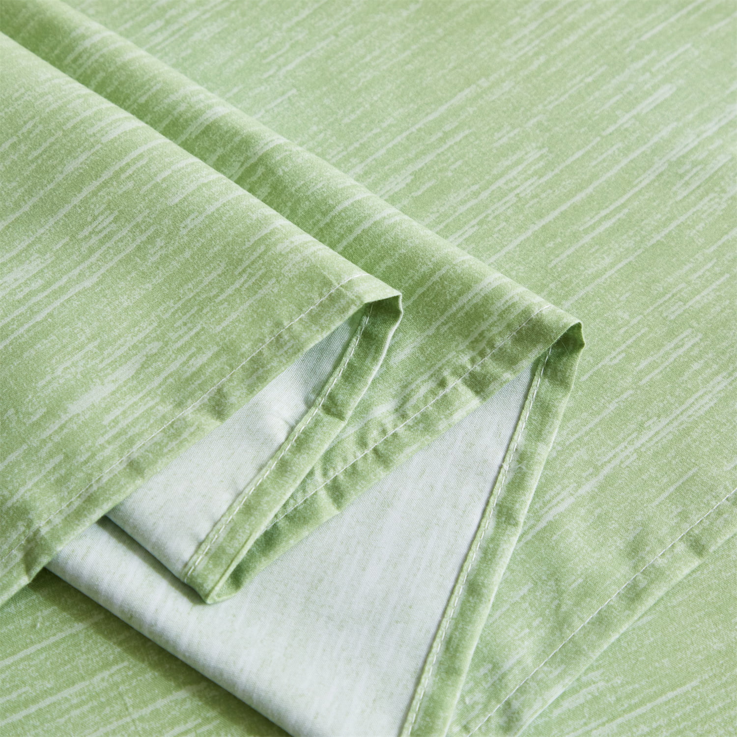 Wajade Green Leaves Floral 7 Piece Comforter Set Bed in a Bag Colorful Flowers Birds Branch Pattern Bedding Set (Flowers Birds, King Size)