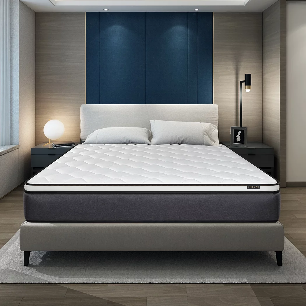 CHEVNI 14 inch King Mattress,Hybrid Mattress in a Box,Medium Firm