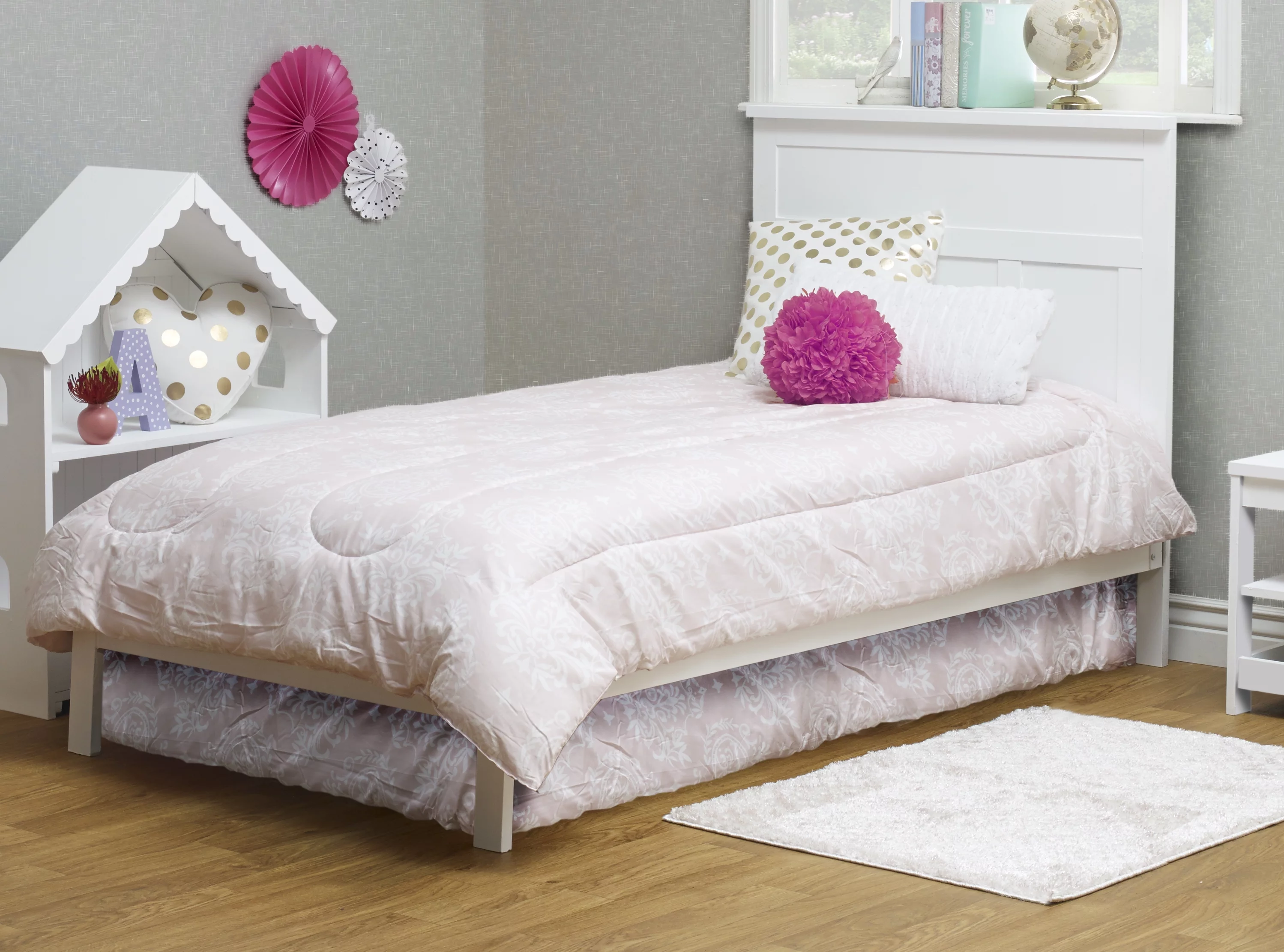 Sorelle Twin Bed in White