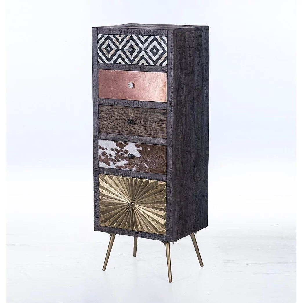 Kavi 5-Drawer Tallboy