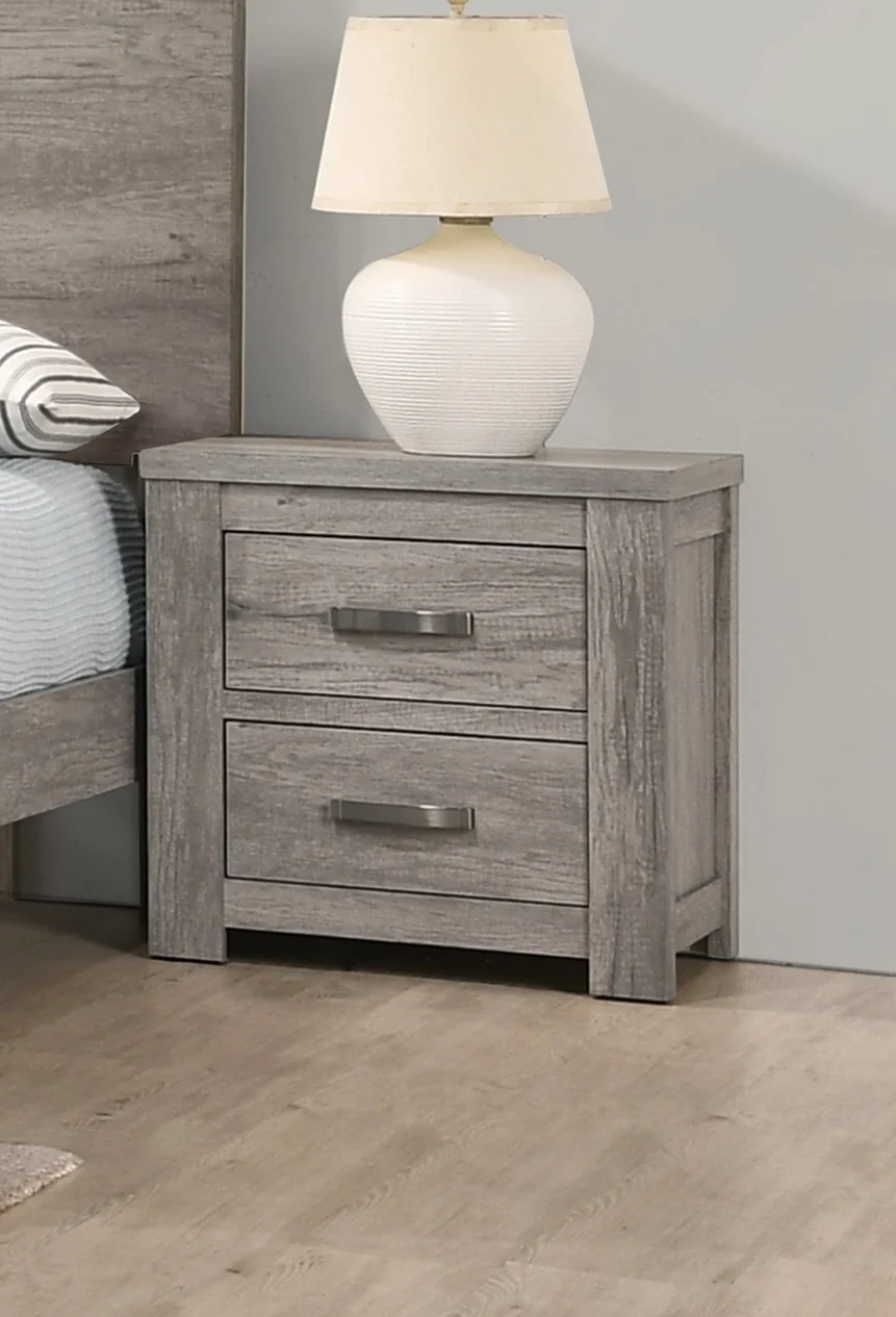 Bedroom 4pc Bedroom Set Modern Unique California King Size Bed Dresser Mirror Nightstand