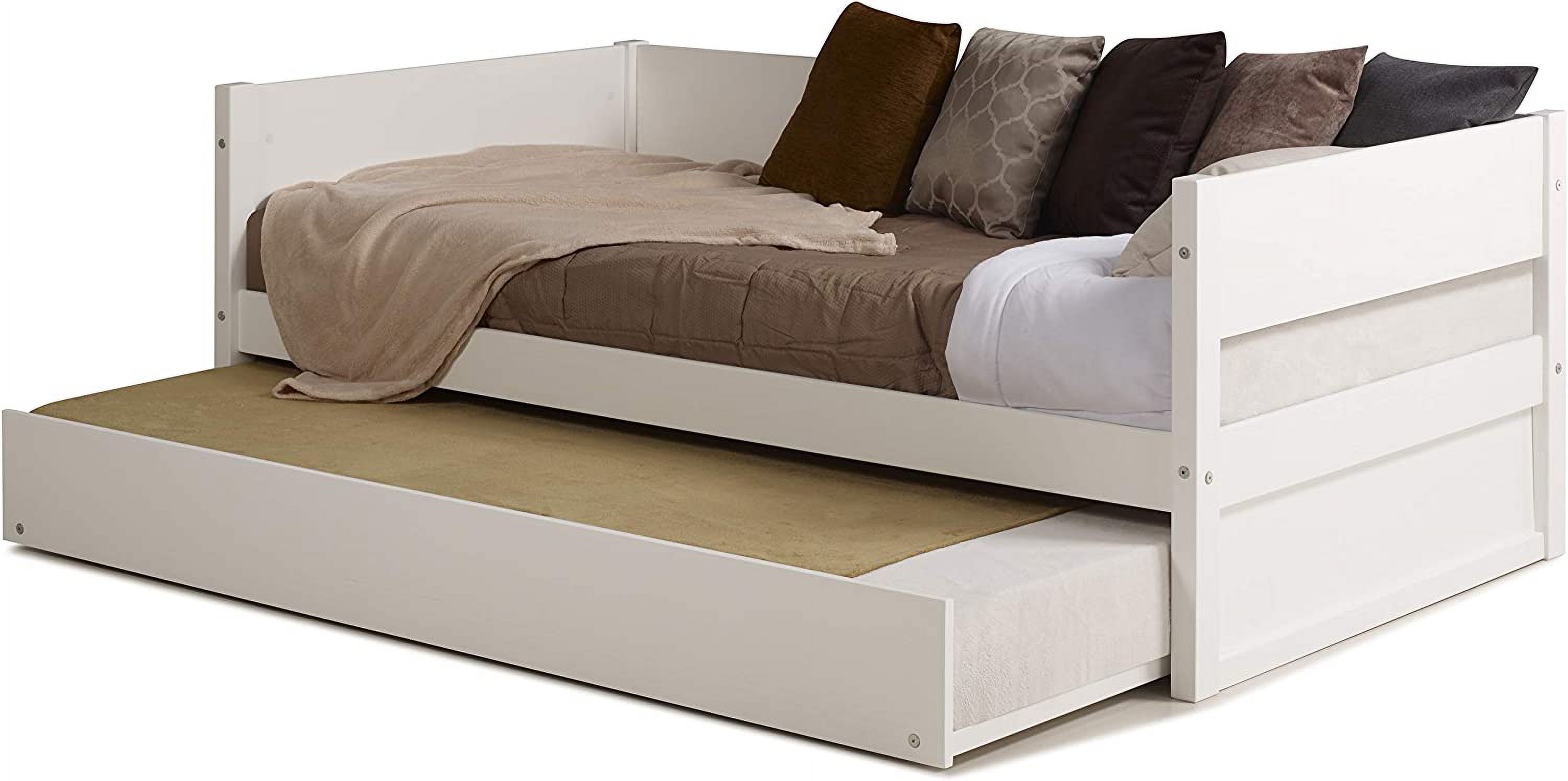 YGDU Daybed, Single, White, Contemporary, Twin
