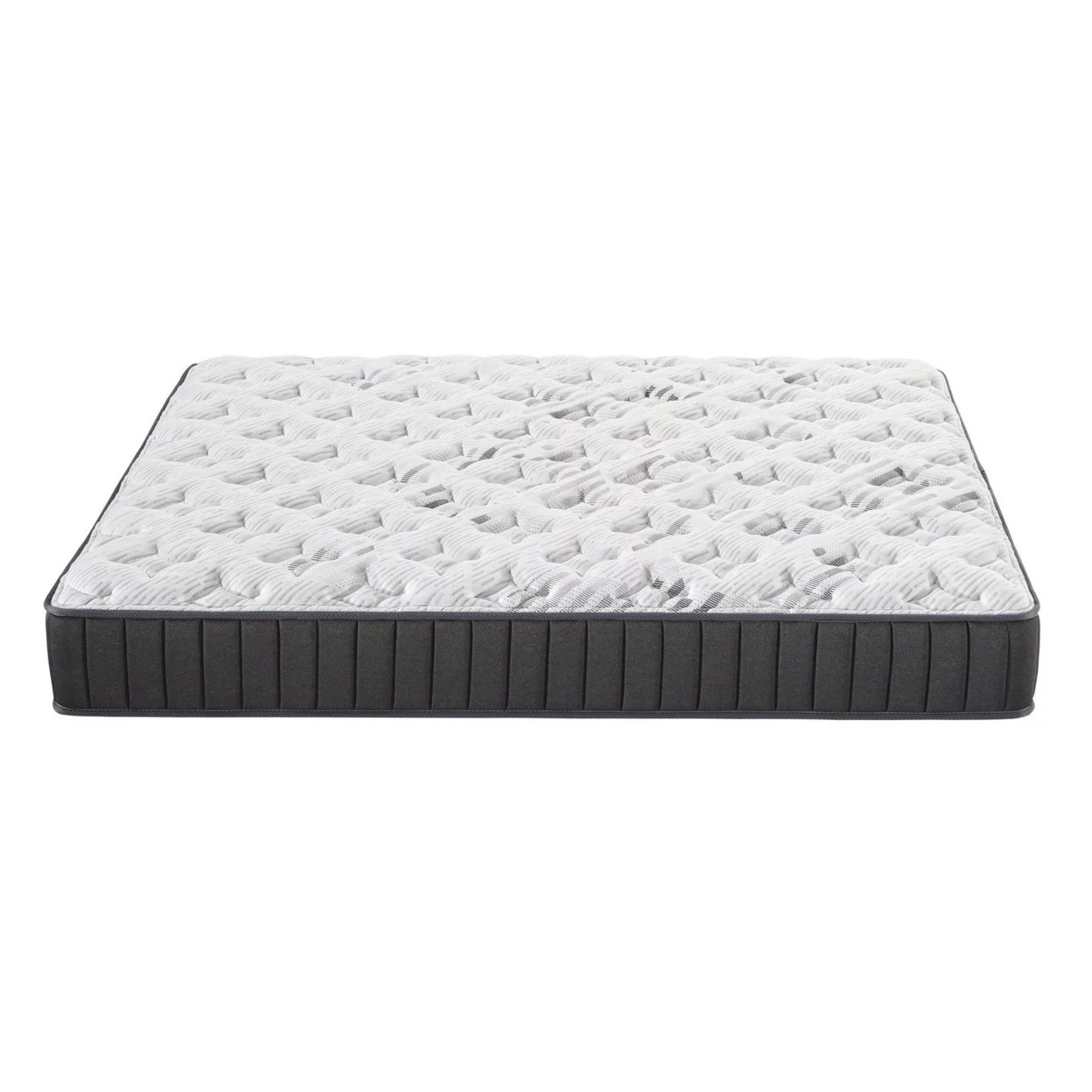 Pal 11 Inch Full Size Foam Mattress, Pocket Coils, Tight Soft Top Cover- Saltoro Sherpi