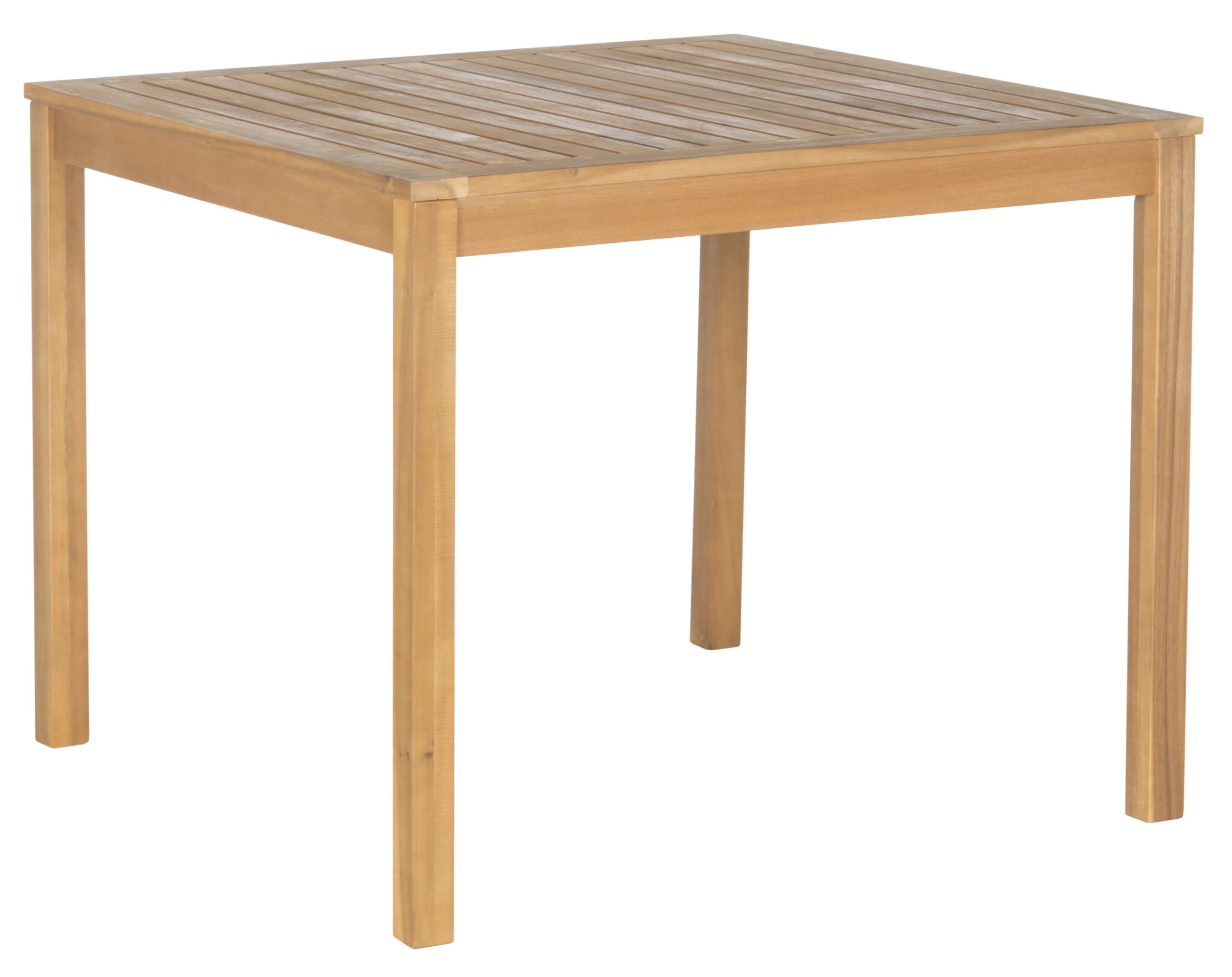 SAFAVIEH Del Mar Outdoor Contemporary 5 Piece Dining Set with Cushion, Natural/Beige