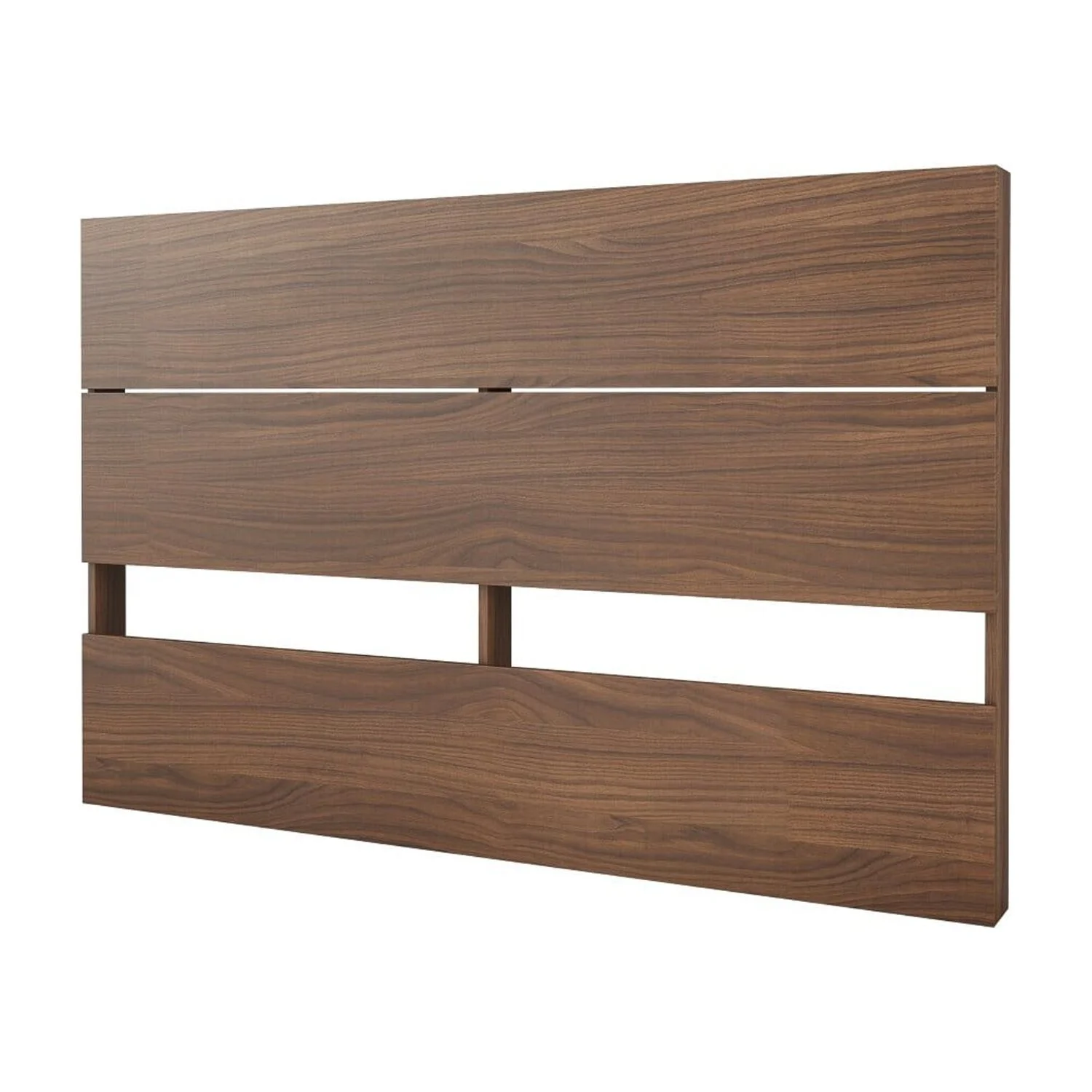 Homestock Urban Oasis 365931 Queen Size Plank Effect Headboard, Walnut