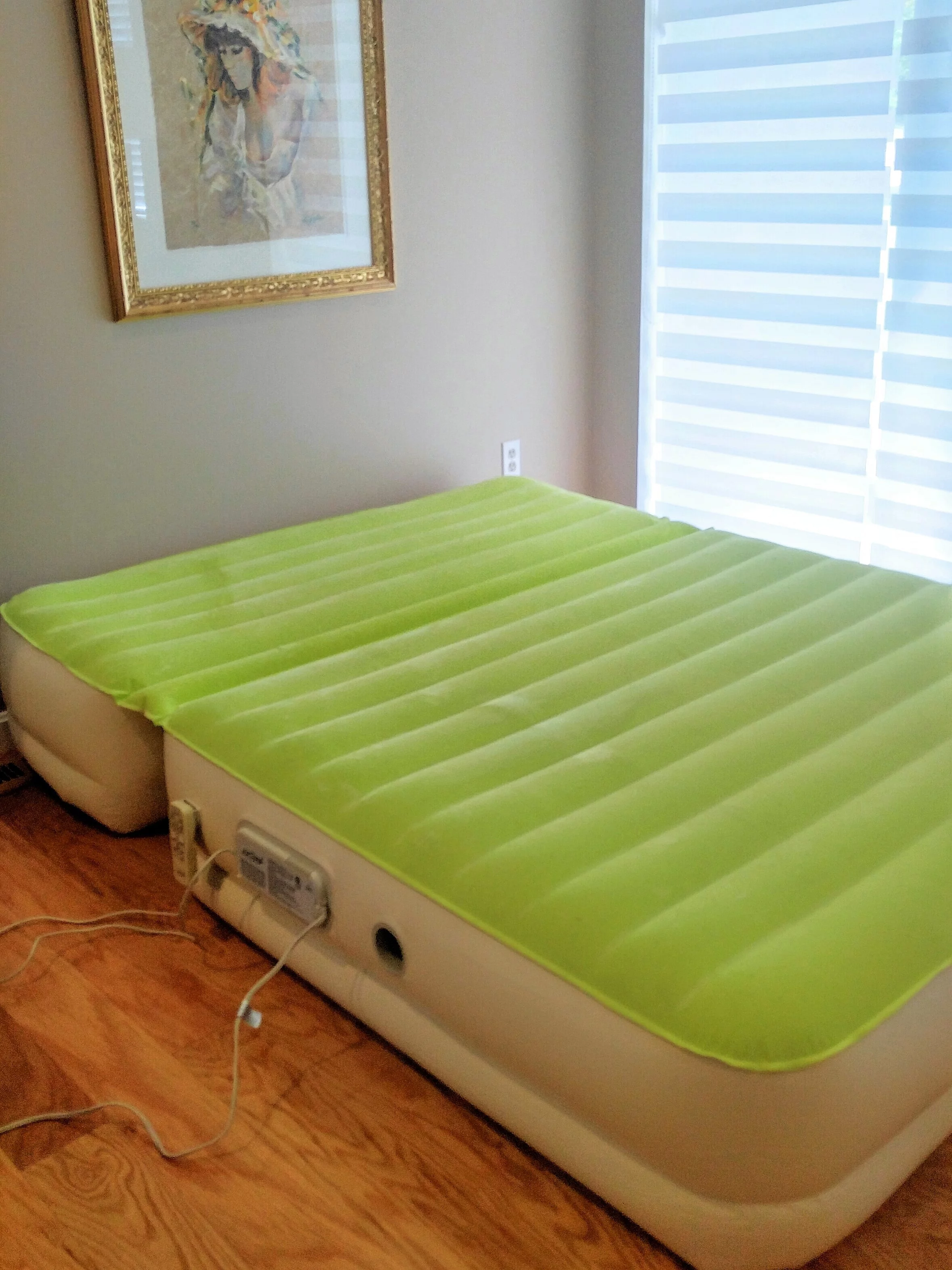 Slumber-Matic Queen Size Fully Adjustable Inflatable Air Bed