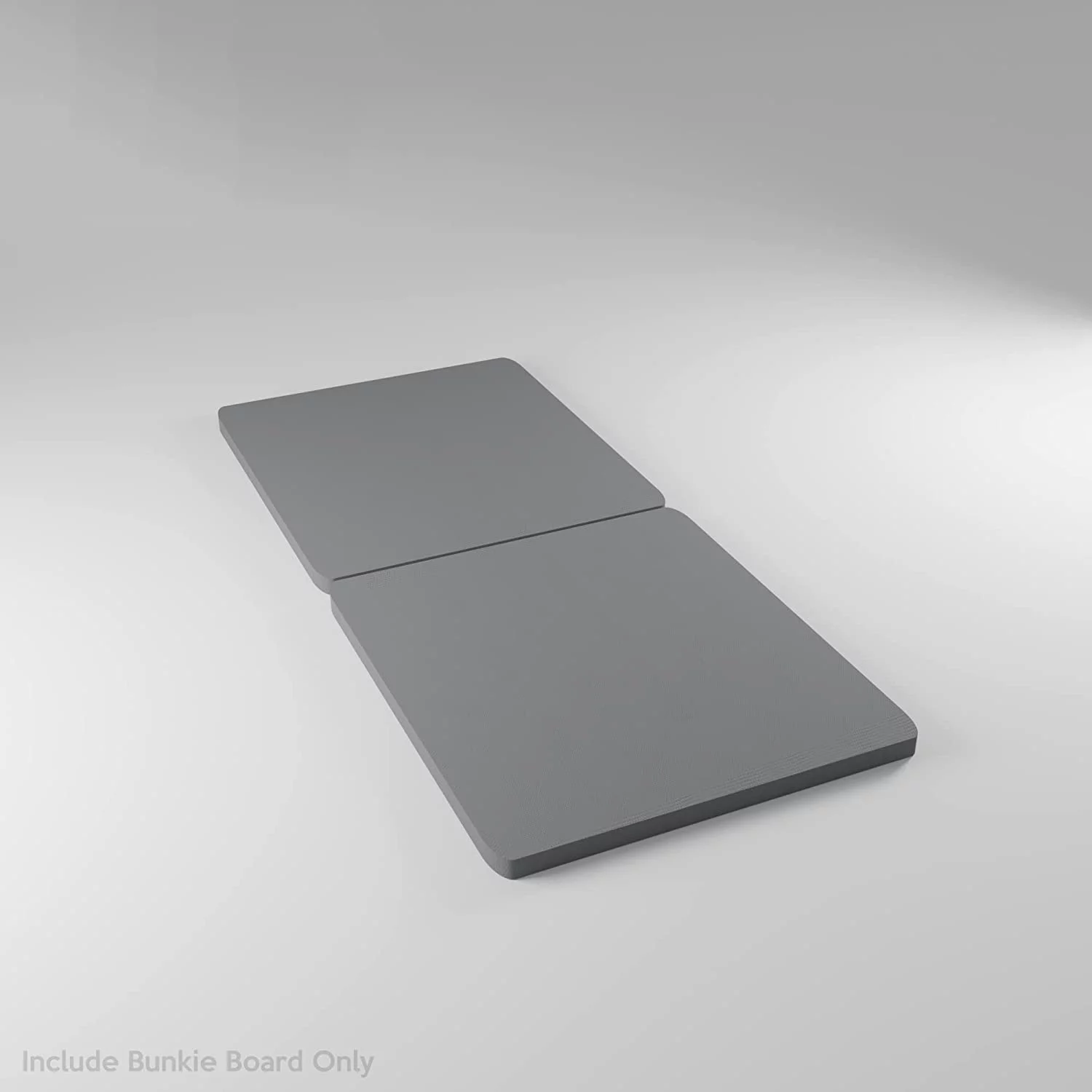 WAGEE Split Fully Assembled Bunkie Board for Mattress/Bed Support, Twin(Set of 2), Grey