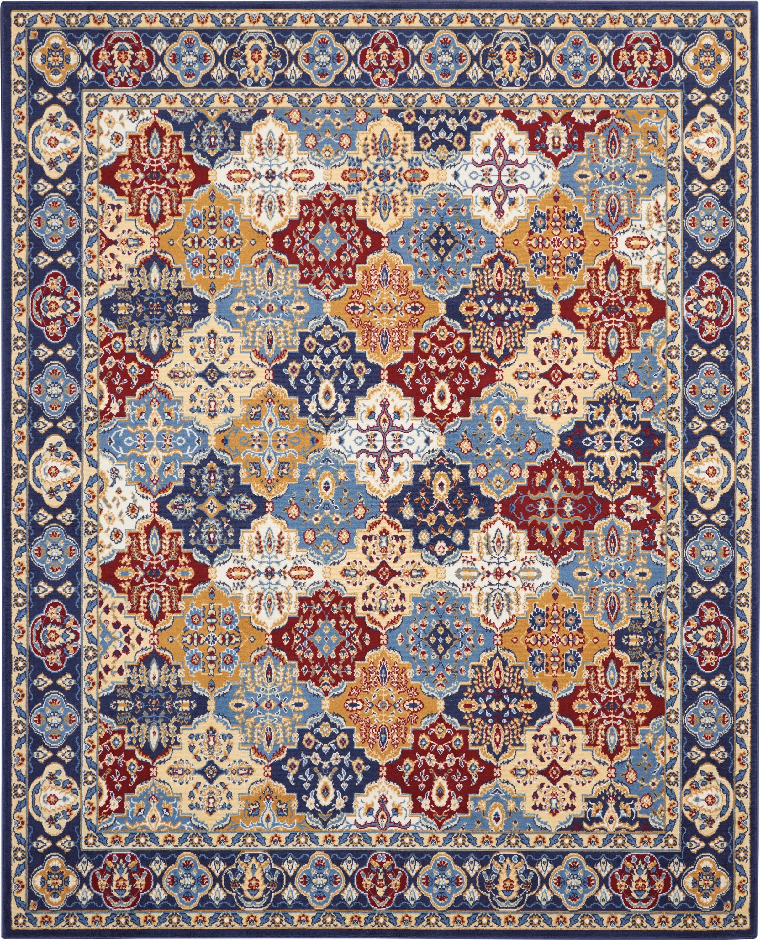 Nourison Grafix Persian Multicolor 7'10