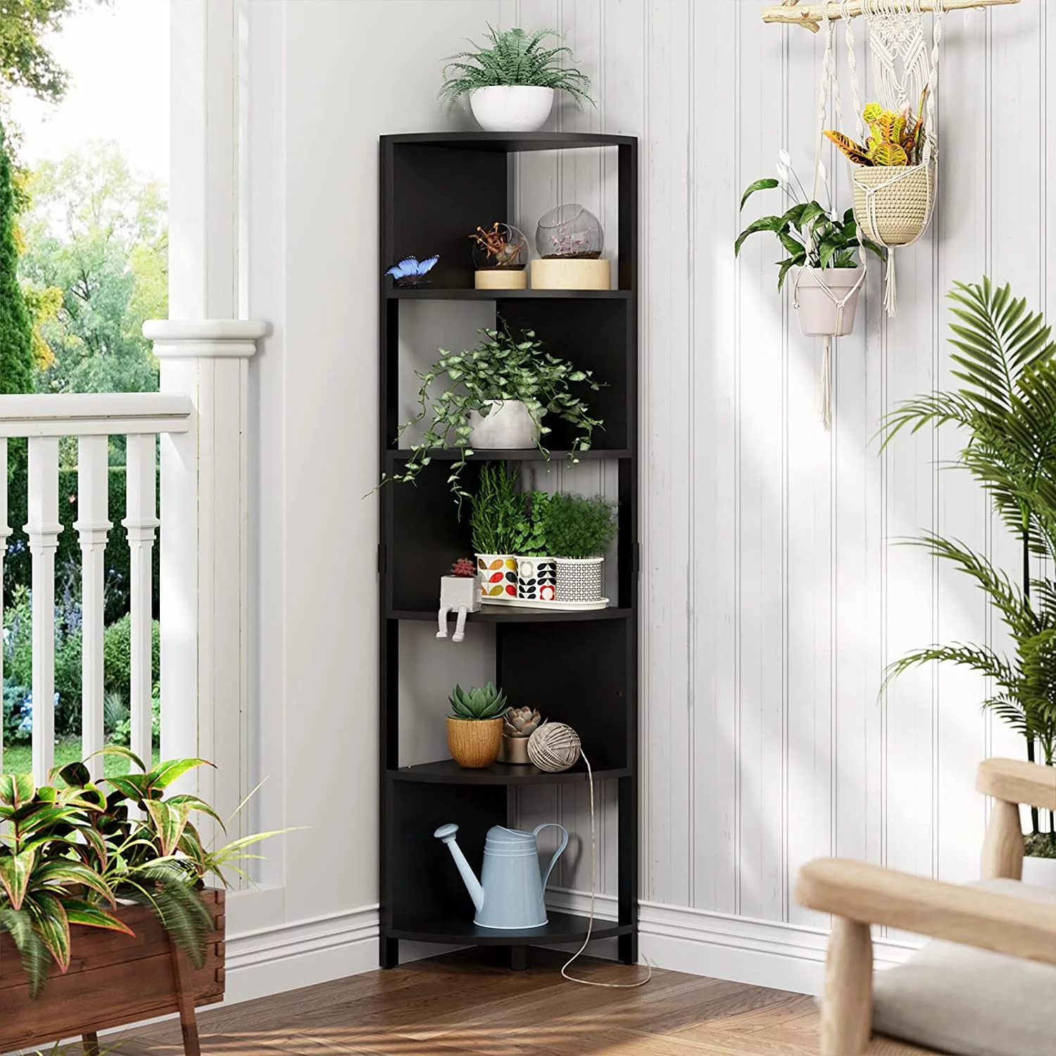 Dextrus 6-Tier Corner Shelf, 68.8