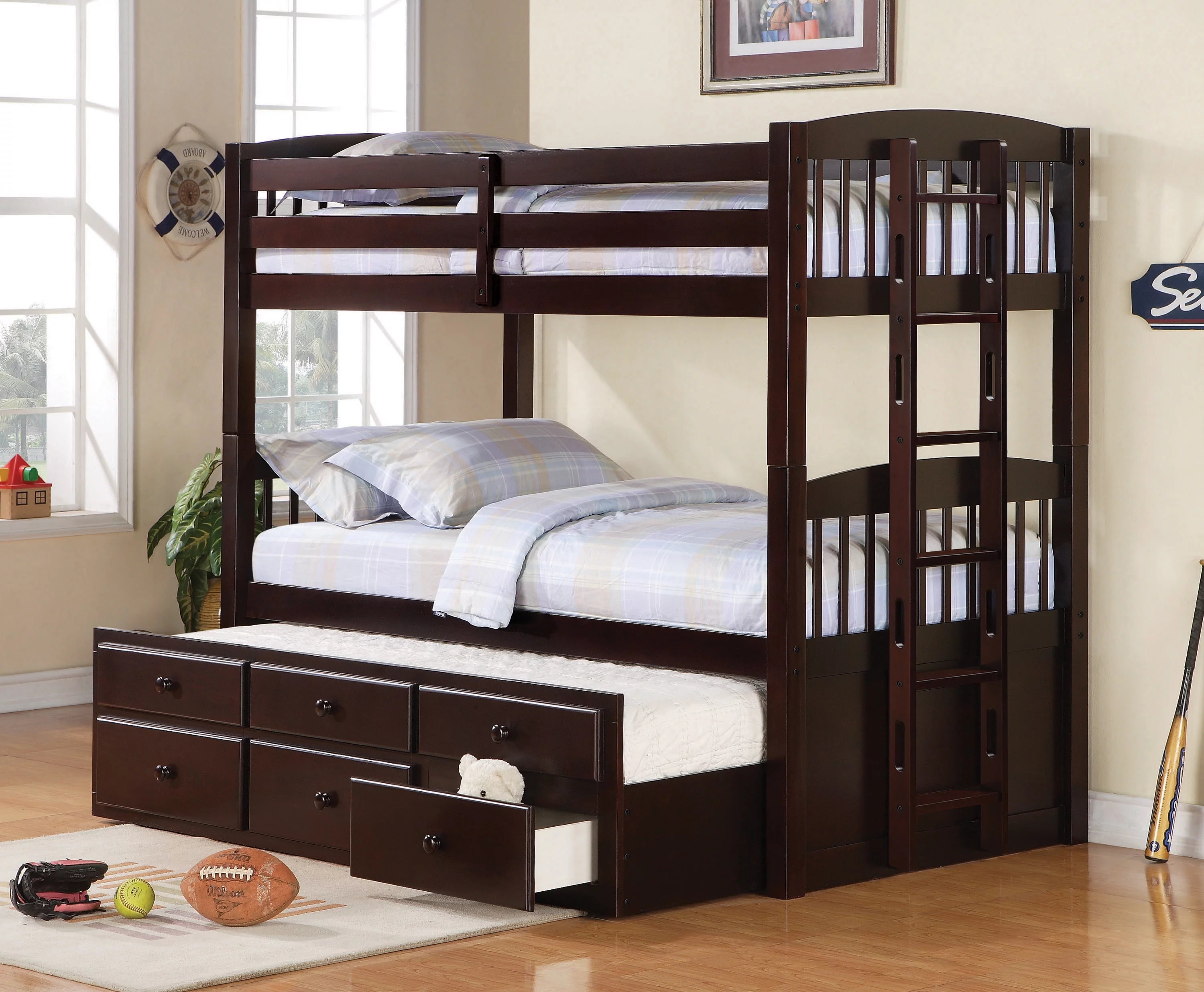 Coaster Logan Twin/Twin Bunk Bed