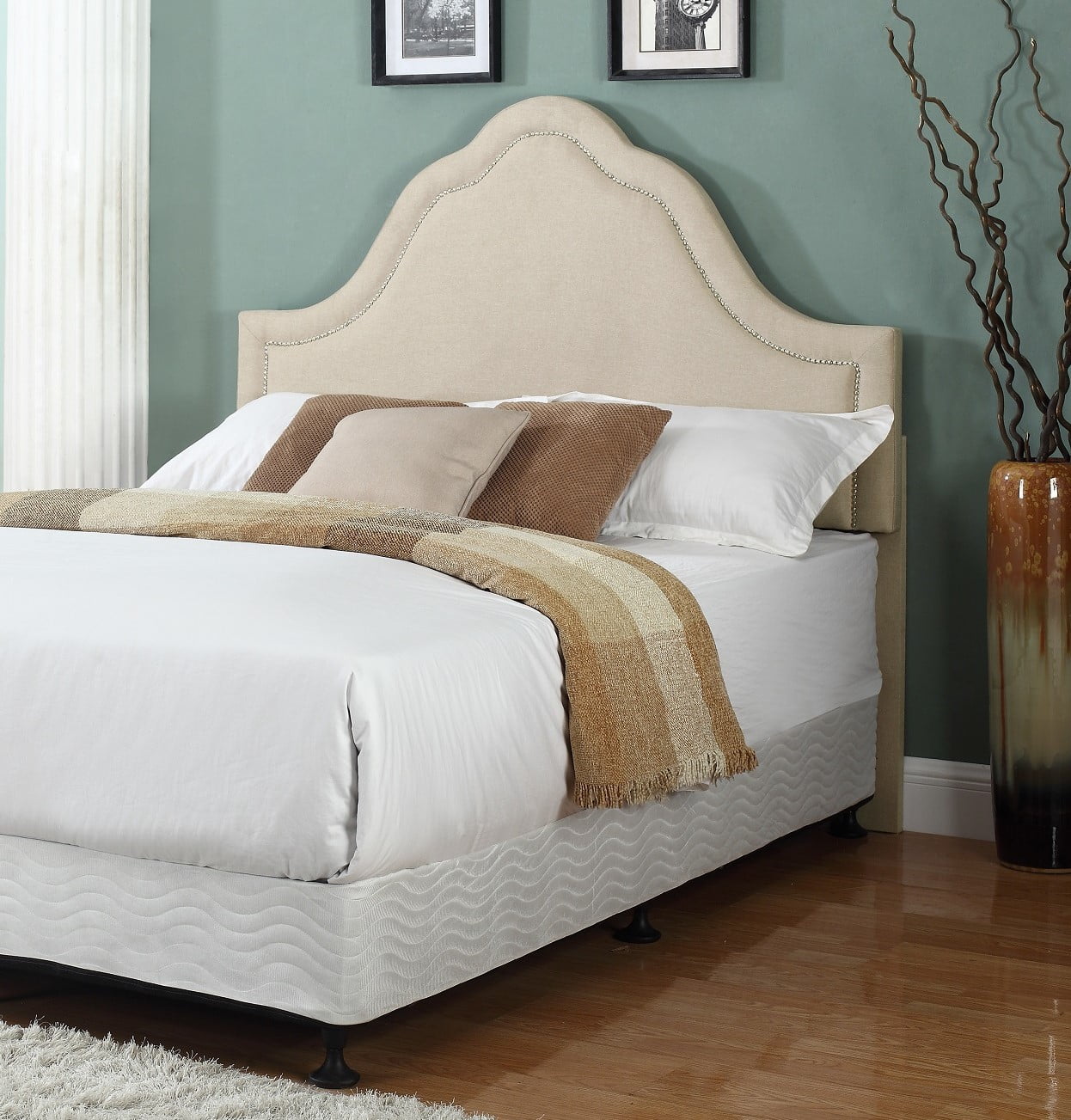 Mokane Upholstered Panel Headboard