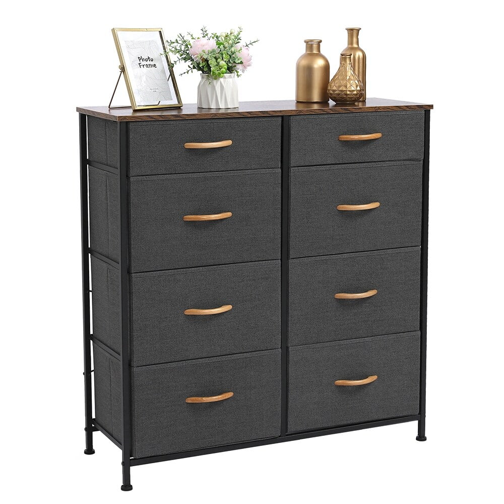 8 Drawers Storage Tower -Organizer Unit for Bedroom, Hallway, Entryway