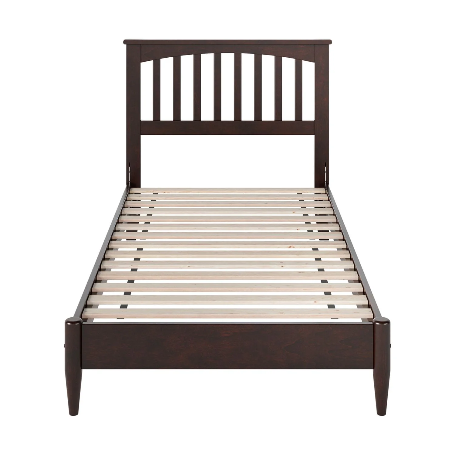 AFI Becket Twin XL Solid Wood Low Profile Platform Bed, Espresso