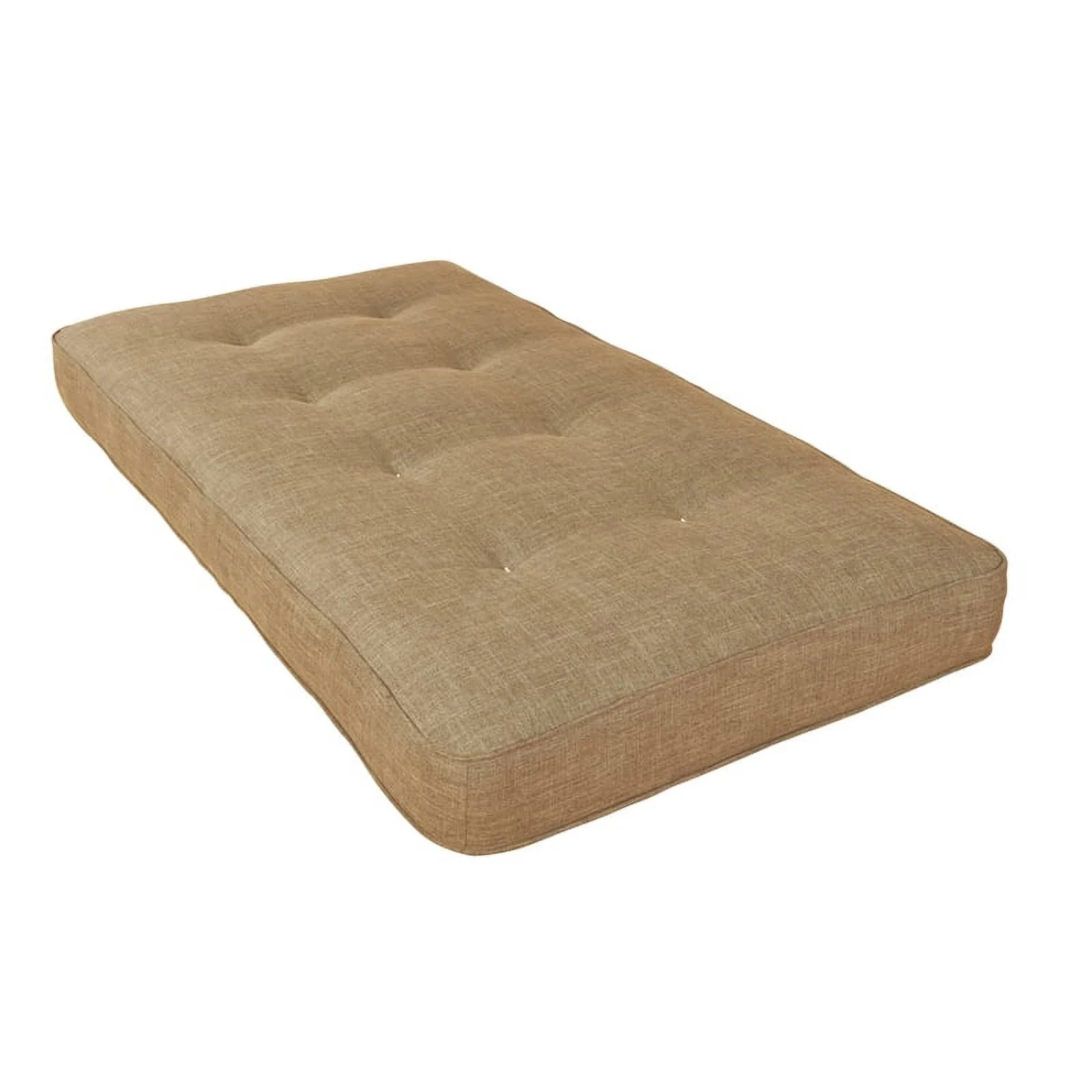 Home Square 3-Piece Set with 2 Daybed Mattresses and Daybed in Rustic Walnut