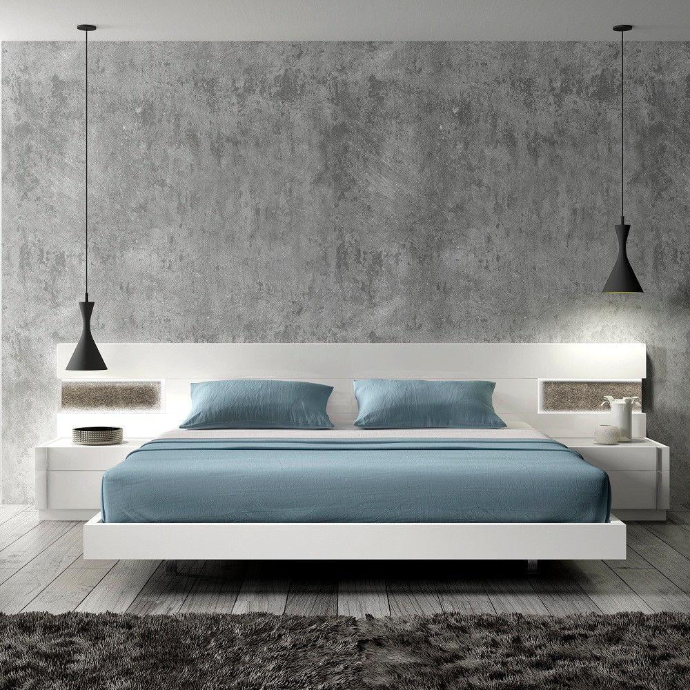 Brackenridge Platform Bed QUEEN by Wade Logan