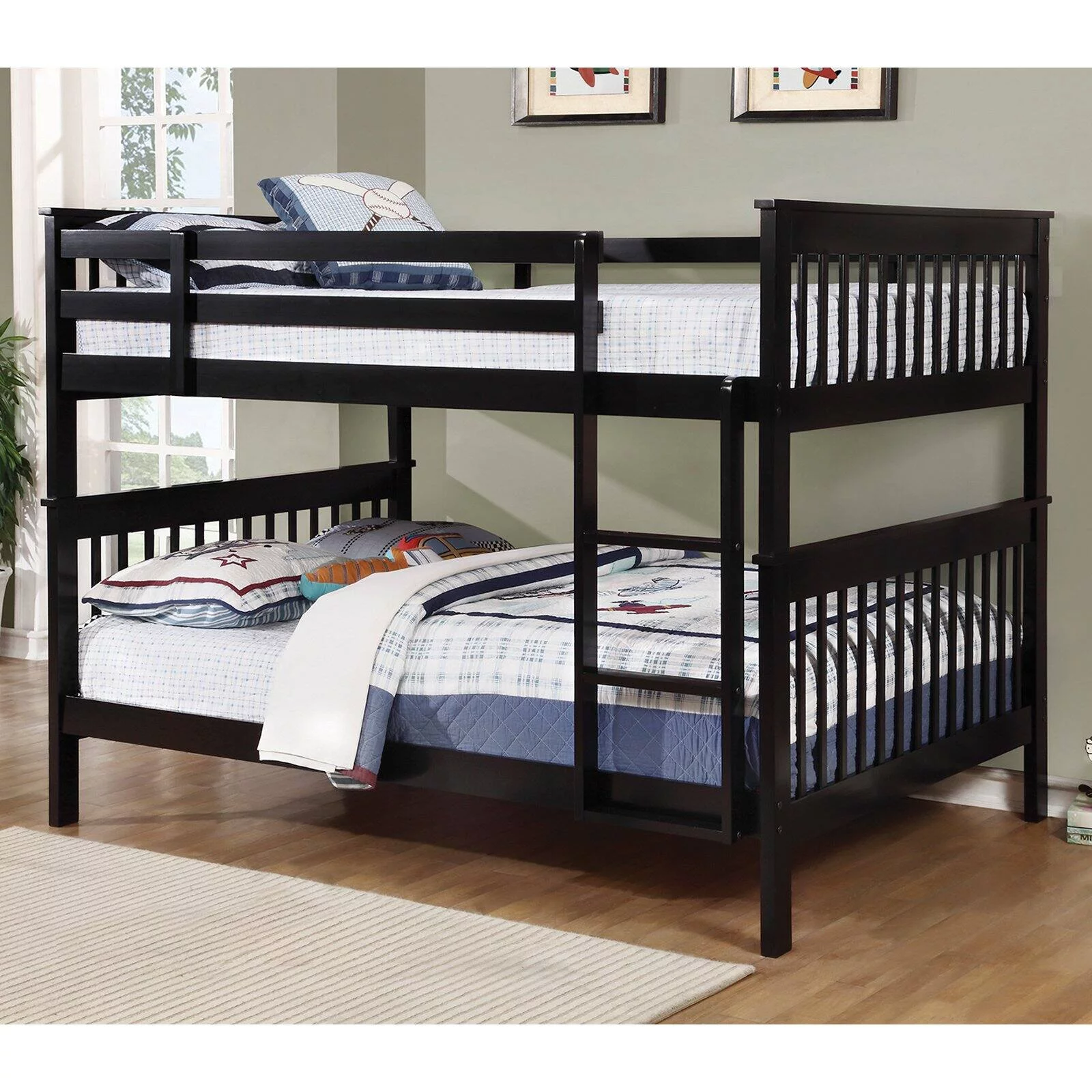 Chapman Full Over Full Bunk Bed Black