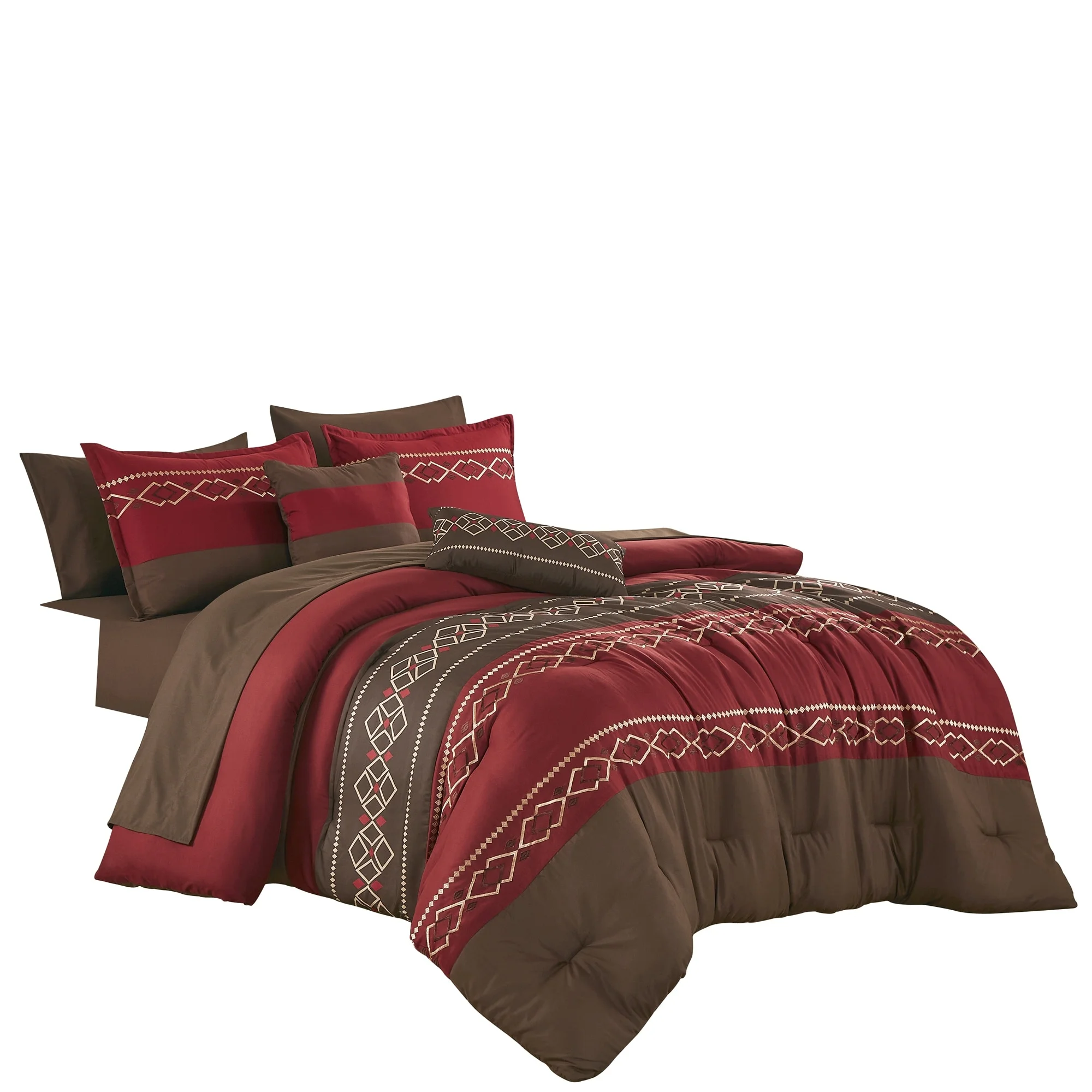ESCA Vinata Luxury 9 Piece complete bed in bag set Queen