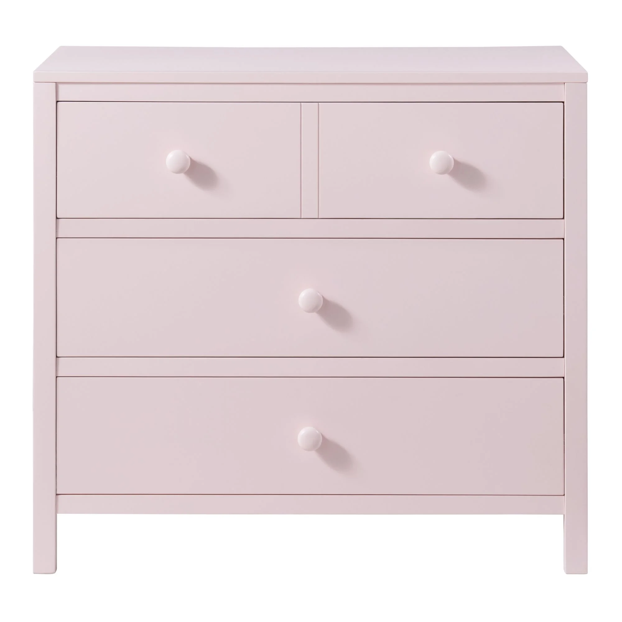 Oxford Baby Essential 3 Drawer Dresser RTA, Pink