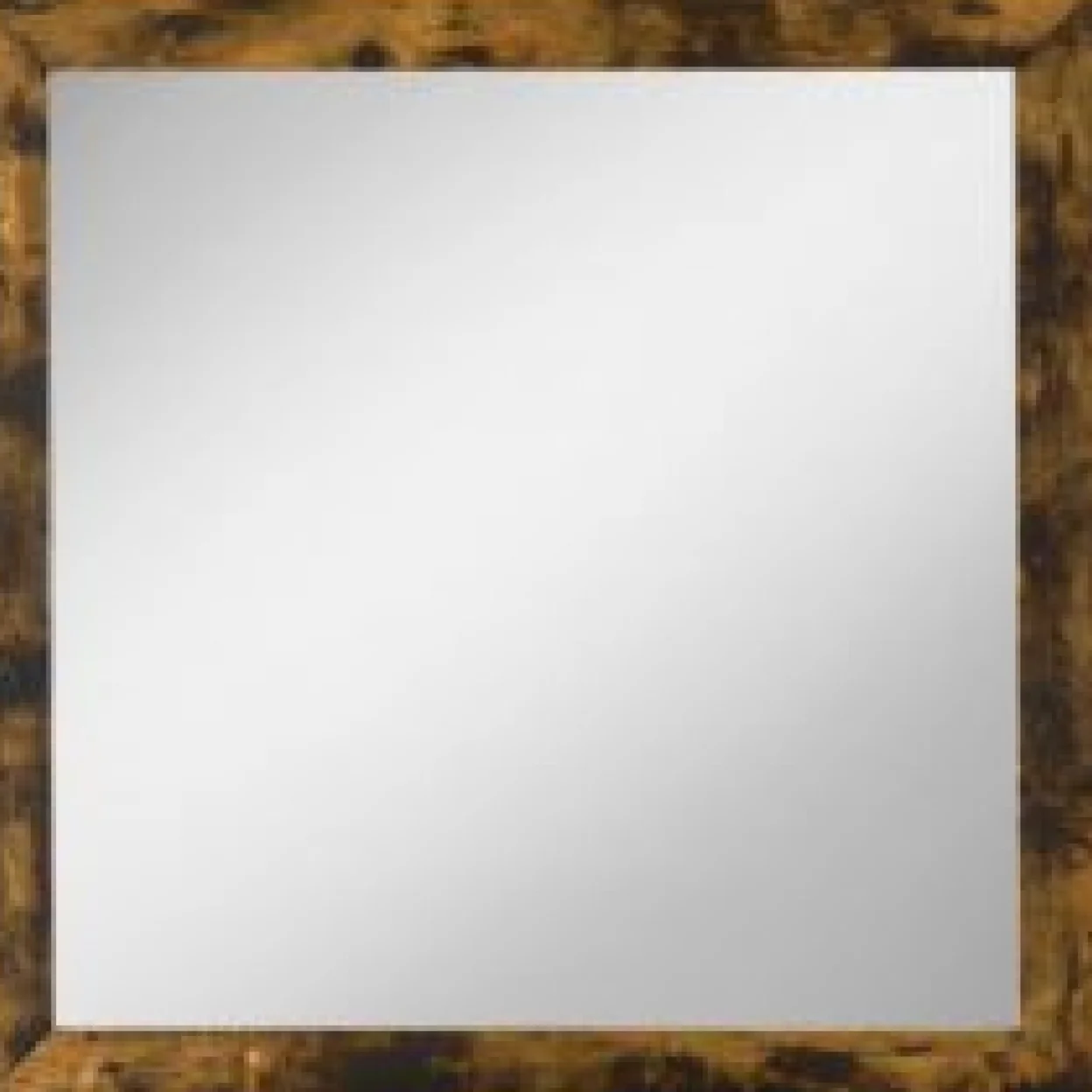 35 Inch Wood Rectangular Mirror, Portrait, Rustic Oak Brown- Saltoro Sherpi